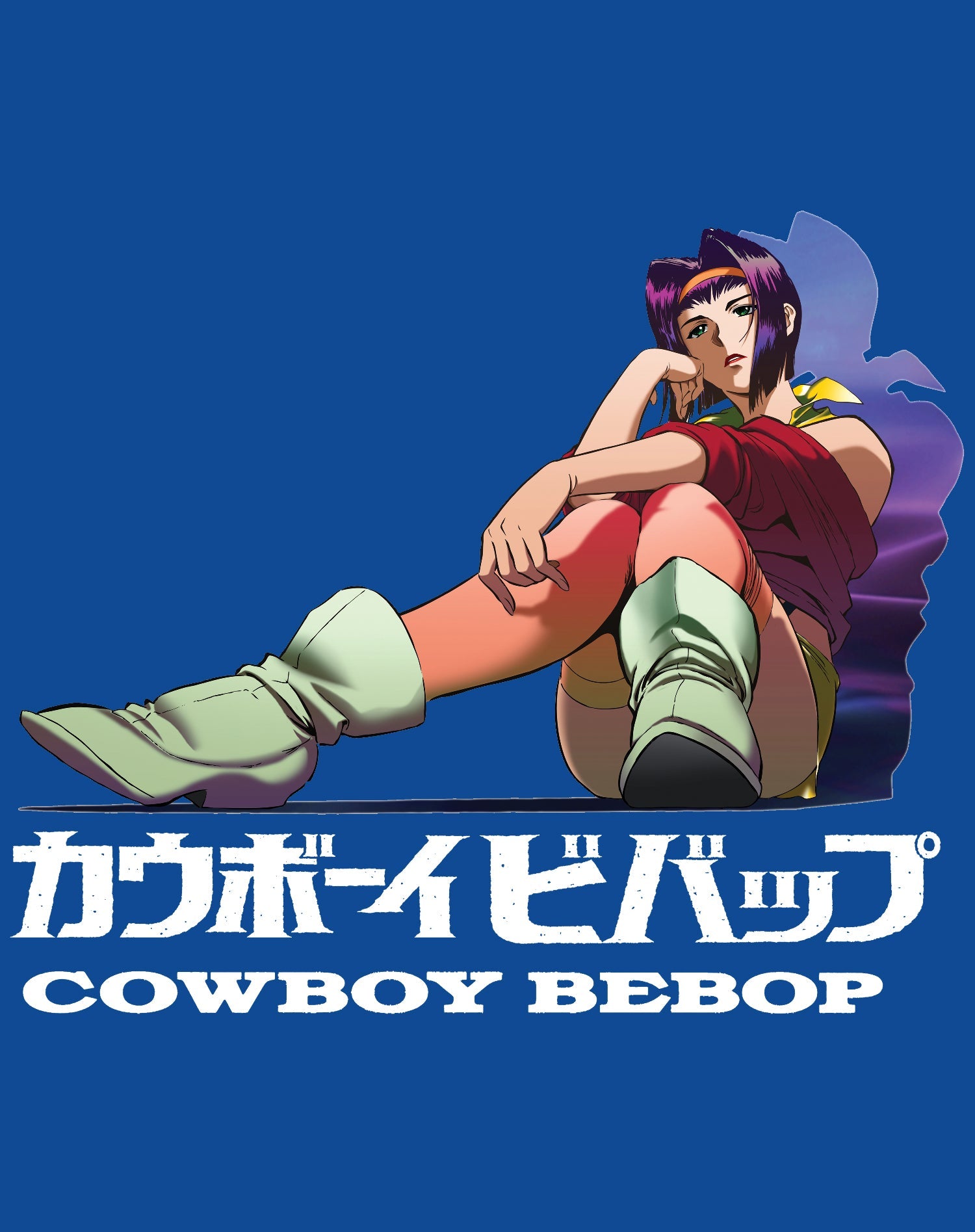 Cowboy Bebop Faye Valentine Cool Pose Official Men's T-shirt