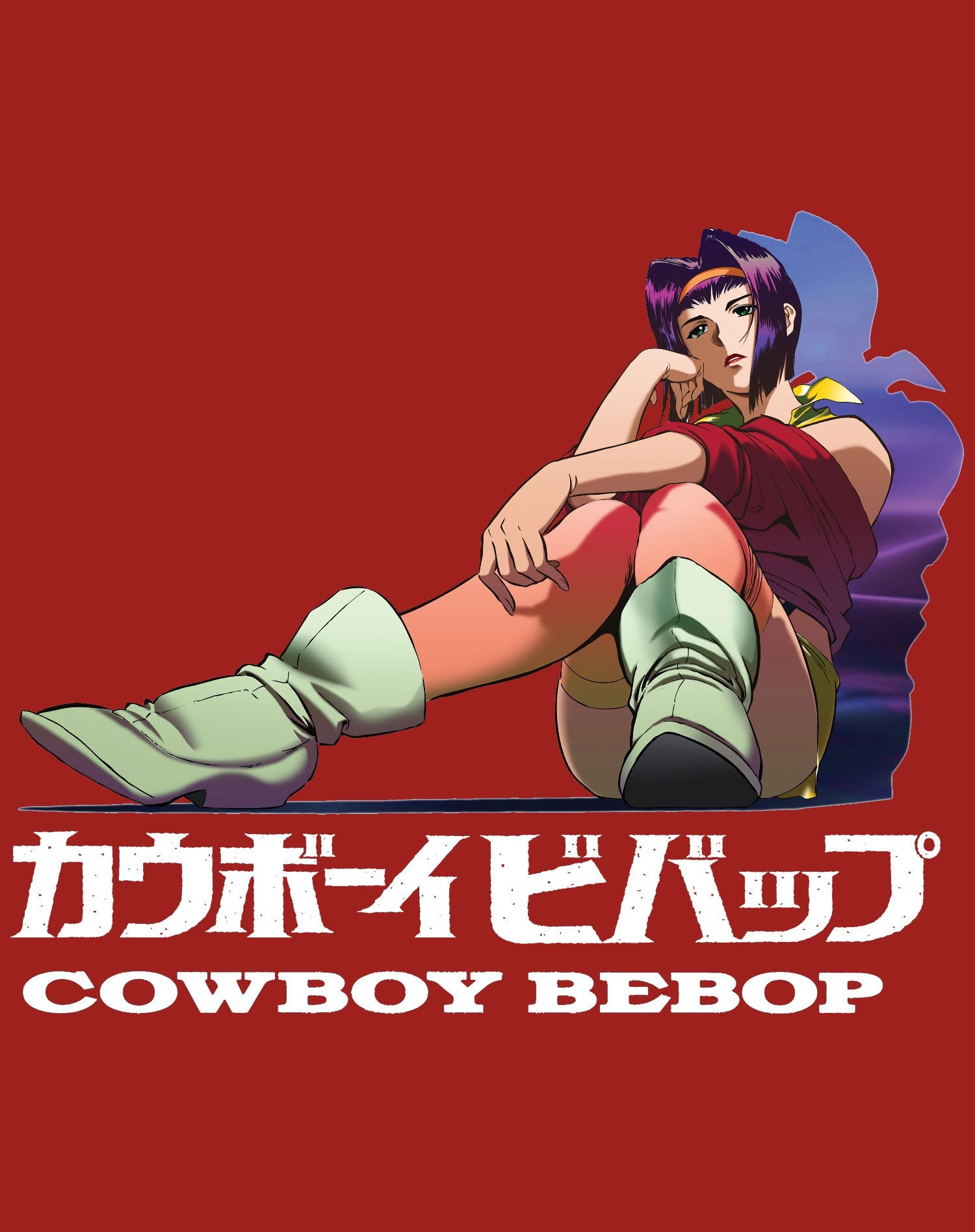 Cowboy Bebop Faye Valentine Cool Pose Official Women's T-shirt