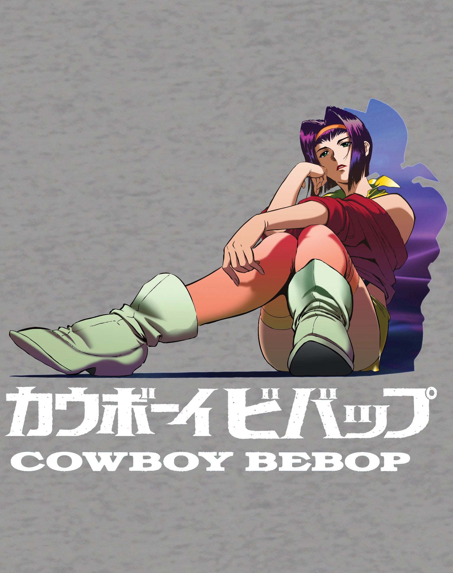 Cowboy Bebop Faye Valentine Cool Pose Official Men's T-shirt