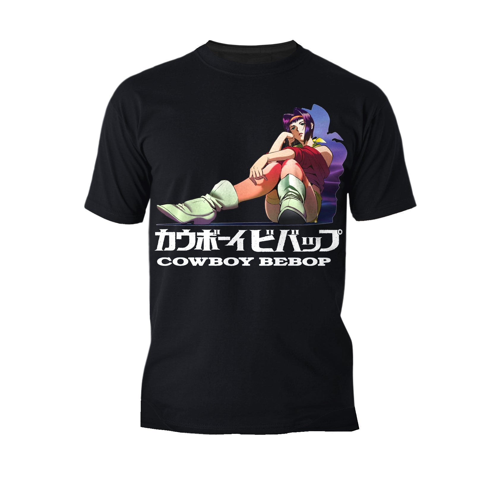 Cowboy Bebop Faye Valentine Cool Pose Official Men's T-shirt