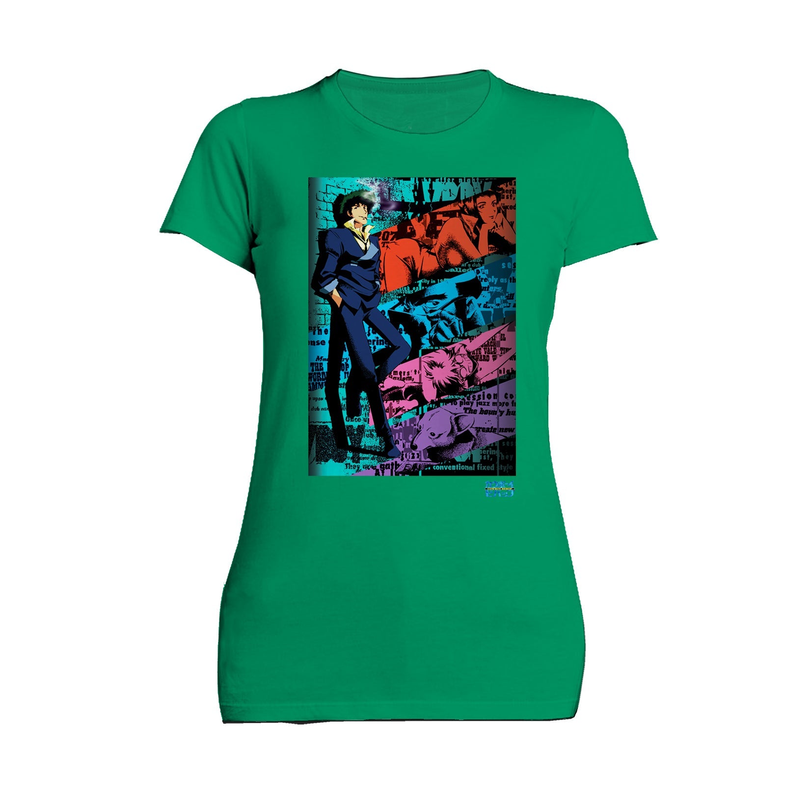 Cowboy Bebop Graffiti Pose Official Women's T-shirt