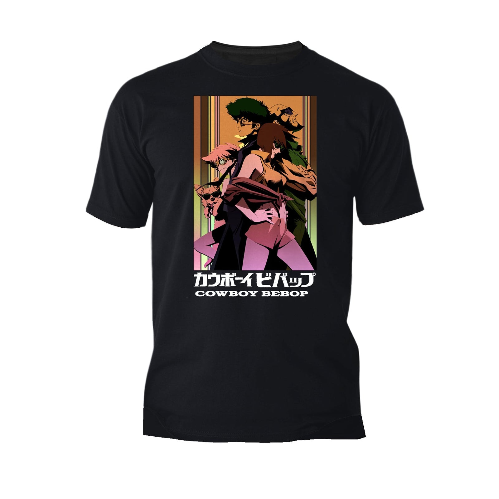 Cowboy Bebop Group Pose Official Men's T-shirt