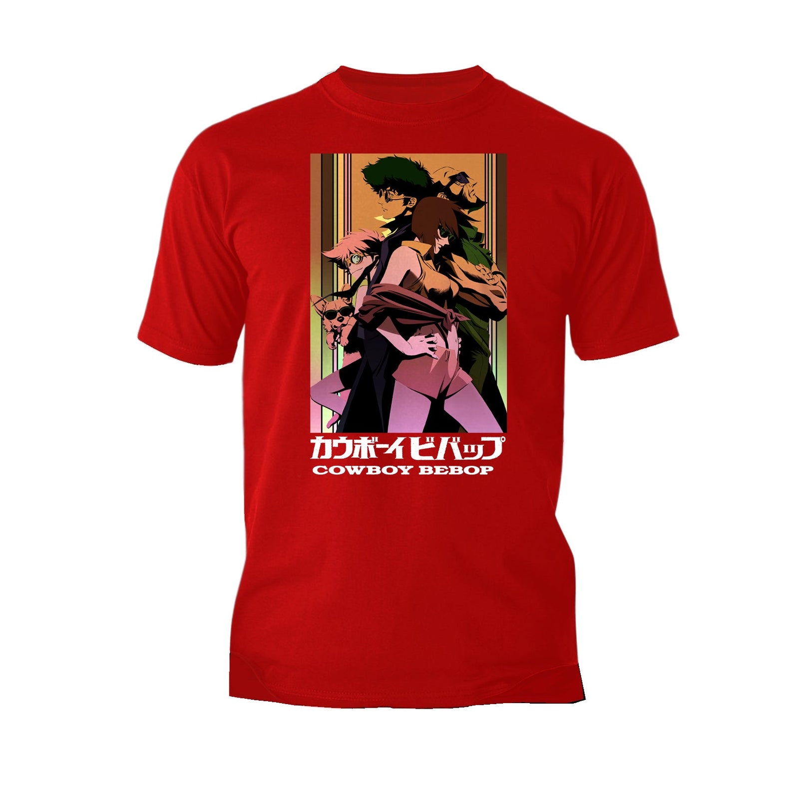 Cowboy Bebop Group Pose Official Men's T-shirt