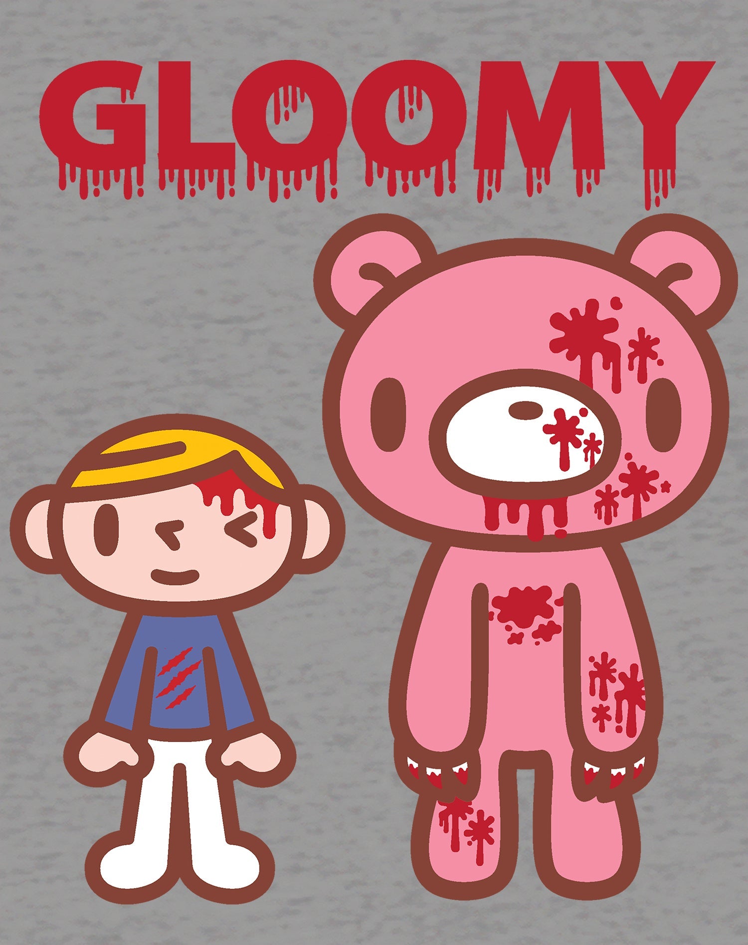 Gloomy Bear Blood Splatter Official Women's T-shirt