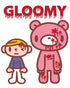 Gloomy Bear Blood Splatter Official Men's T-shirt