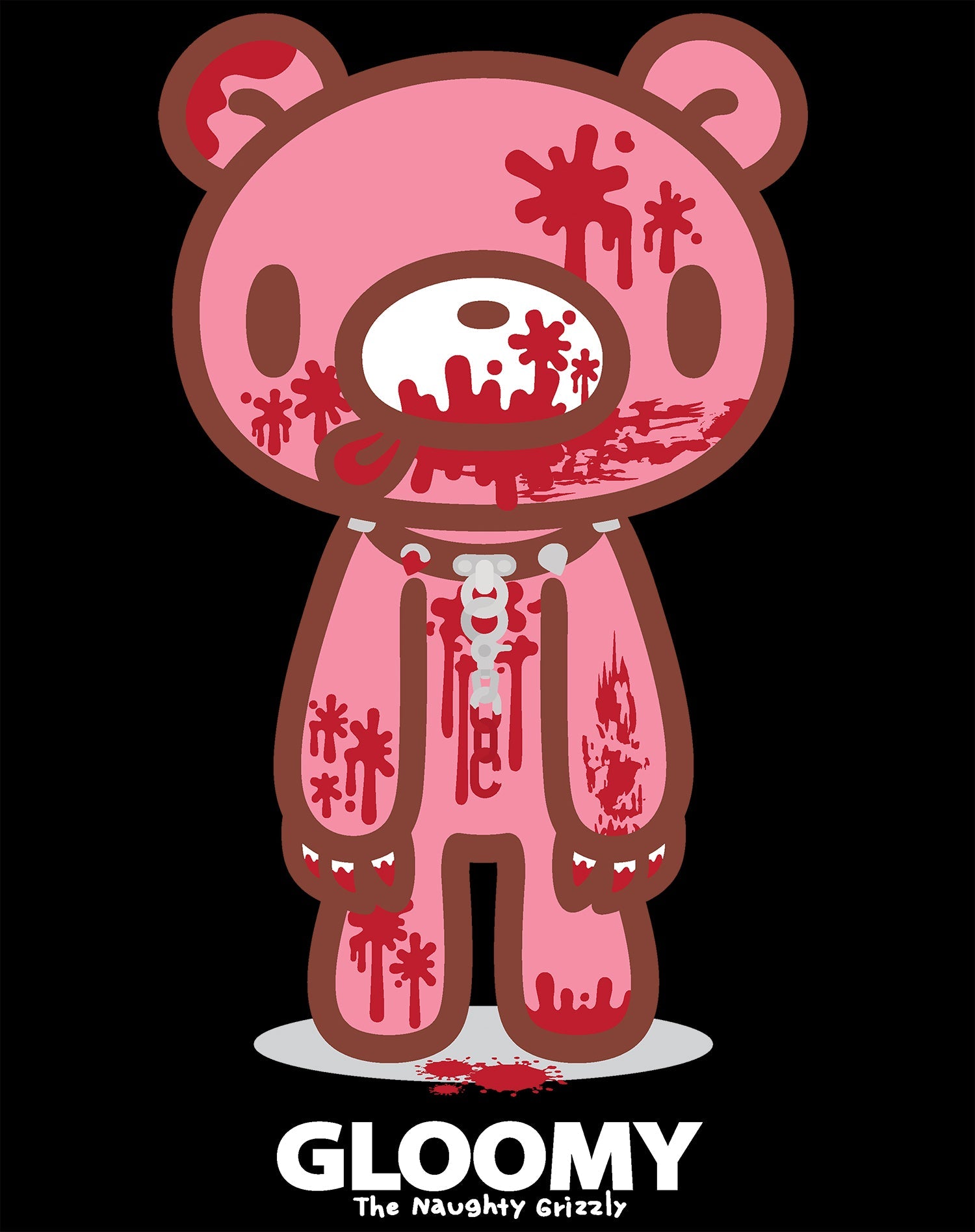 Gloomy Bear Naughty Grizzly Official Women's T-shirt