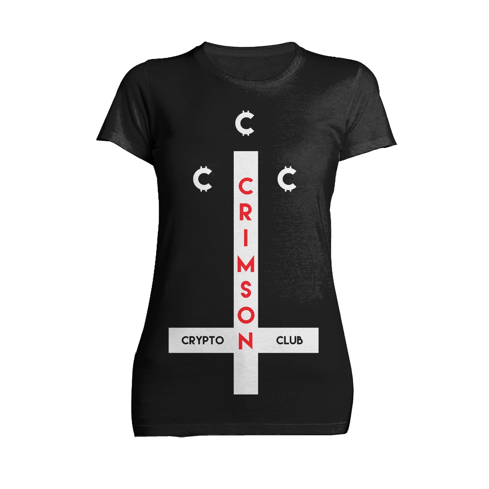Kevin Smith Clerks 3 Blockchain Coltrane Crimson Crypto Club Logo Official Women's T-Shirt