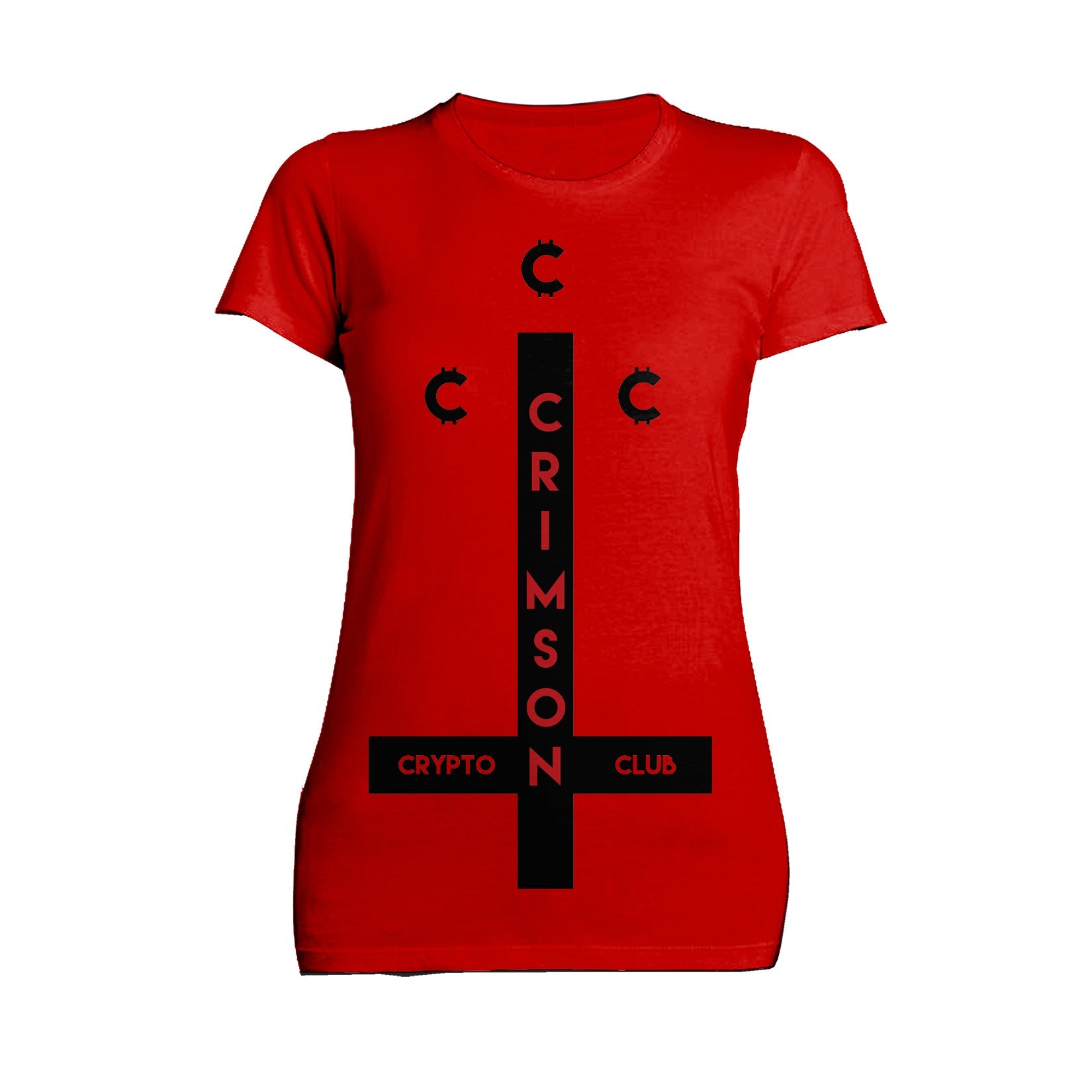 Kevin Smith Clerks 3 Blockchain Coltrane Crimson Crypto Club Logo Official Women's T-Shirt