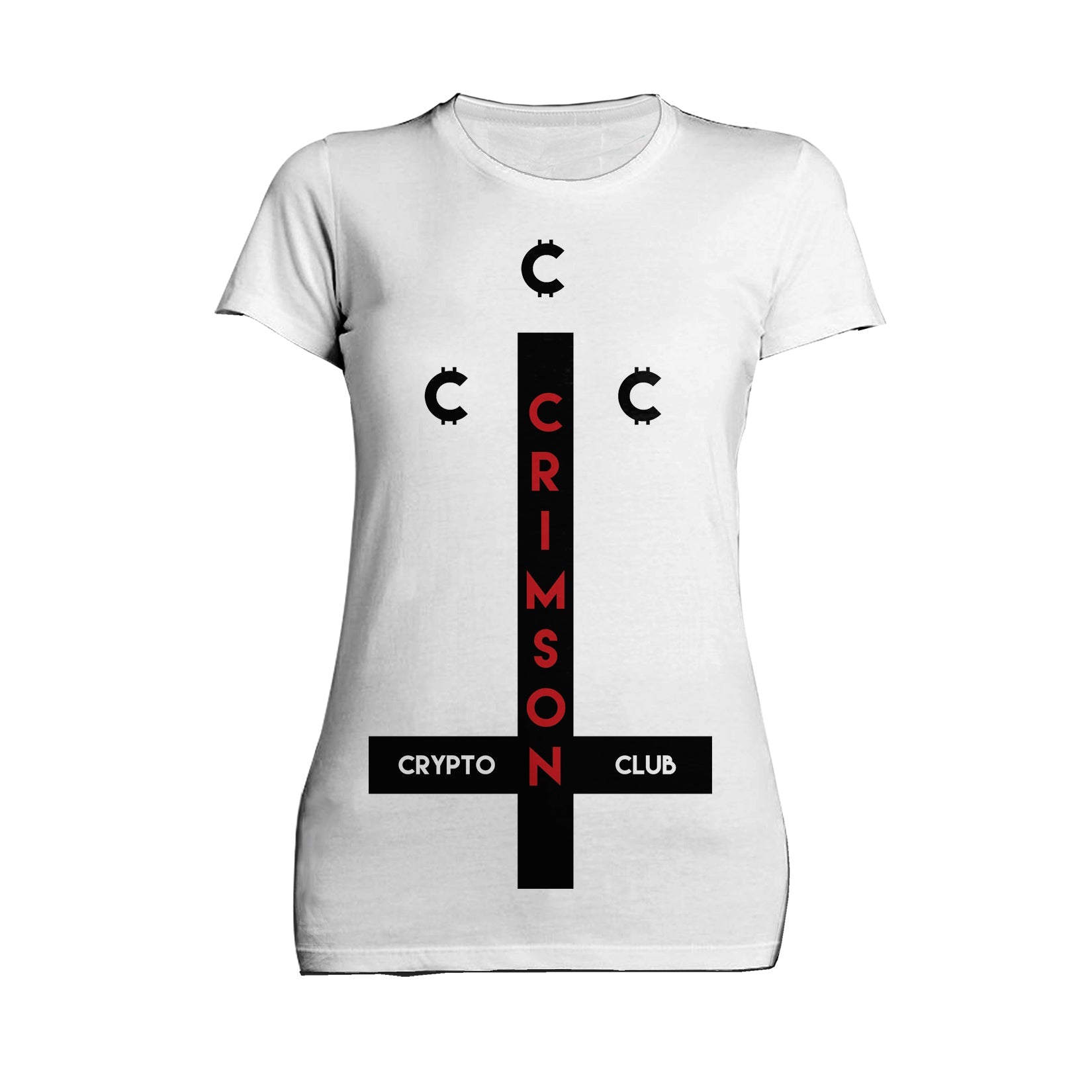 Kevin Smith Clerks 3 Blockchain Coltrane Crimson Crypto Club Logo Official Women's T-Shirt