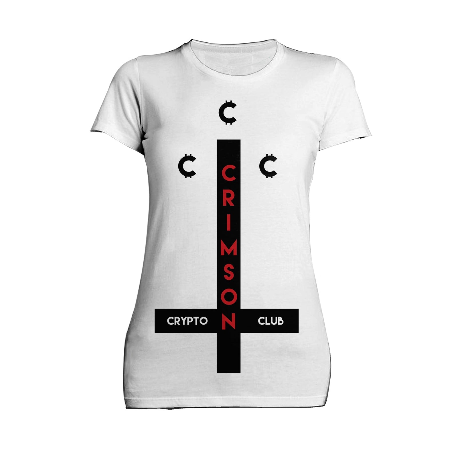 Kevin Smith Clerks 3 Blockchain Coltrane Crimson Crypto Club Logo Official Women's T-Shirt