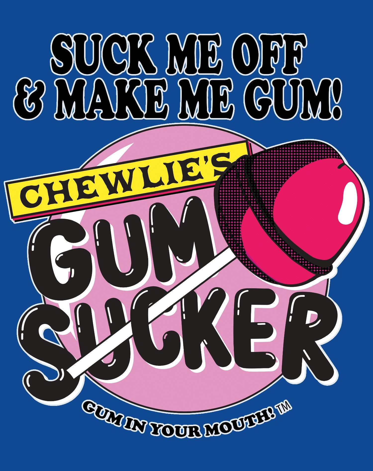 Kevin Smith Clerks 3 Chewlie's Gum Sucker Lolly Pop Logo Official Women's T-Shirt