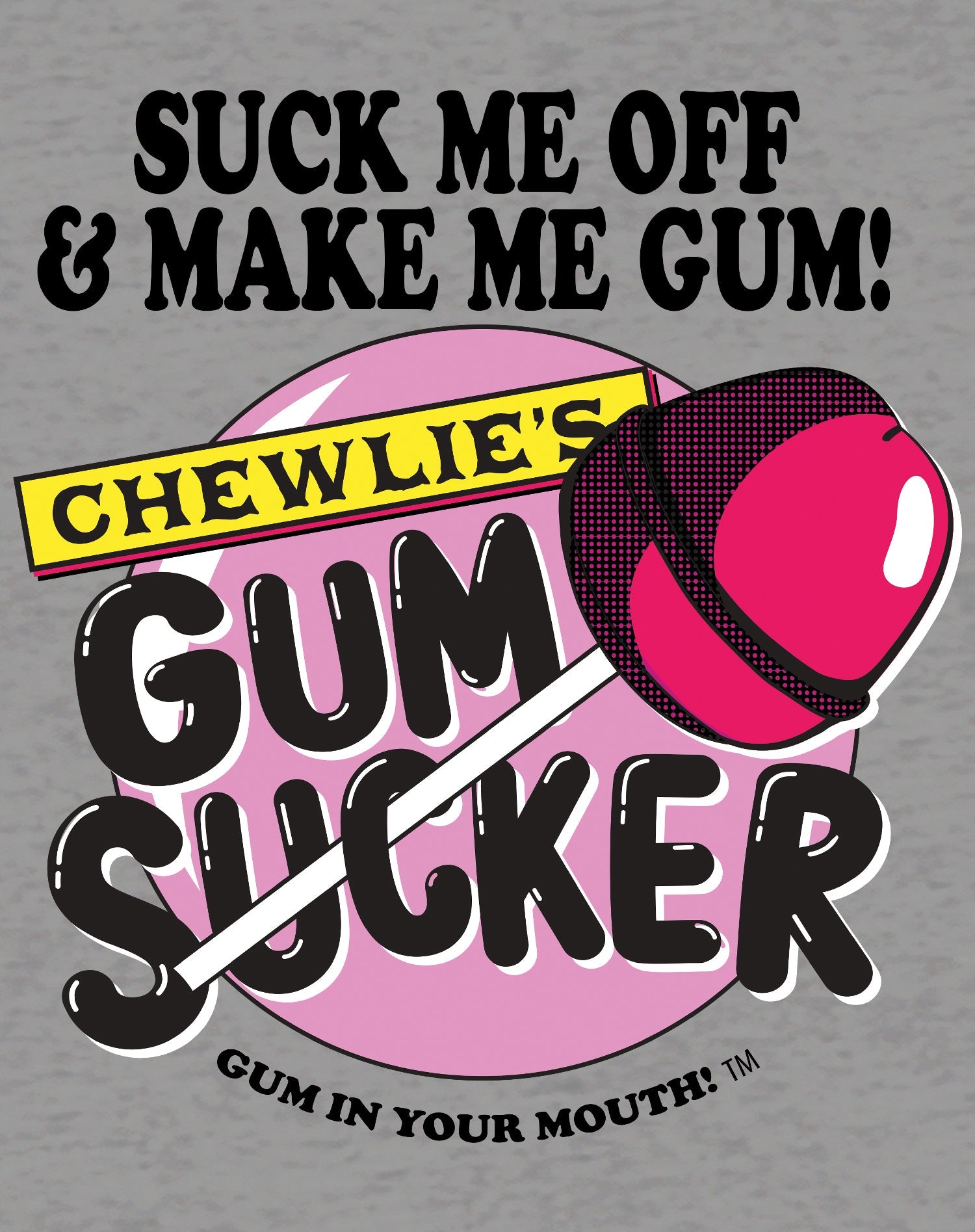 Kevin Smith Clerks 3 Chewlie's Gum Sucker Lolly Pop Logo Official Sweatshirt