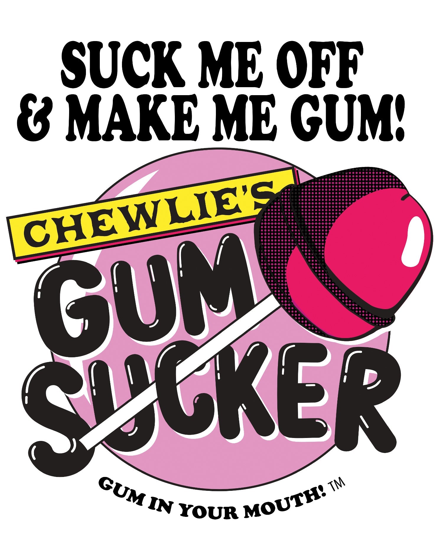 Kevin Smith Clerks 3 Chewlie's Gum Sucker Lolly Pop Logo Official Women's T-Shirt