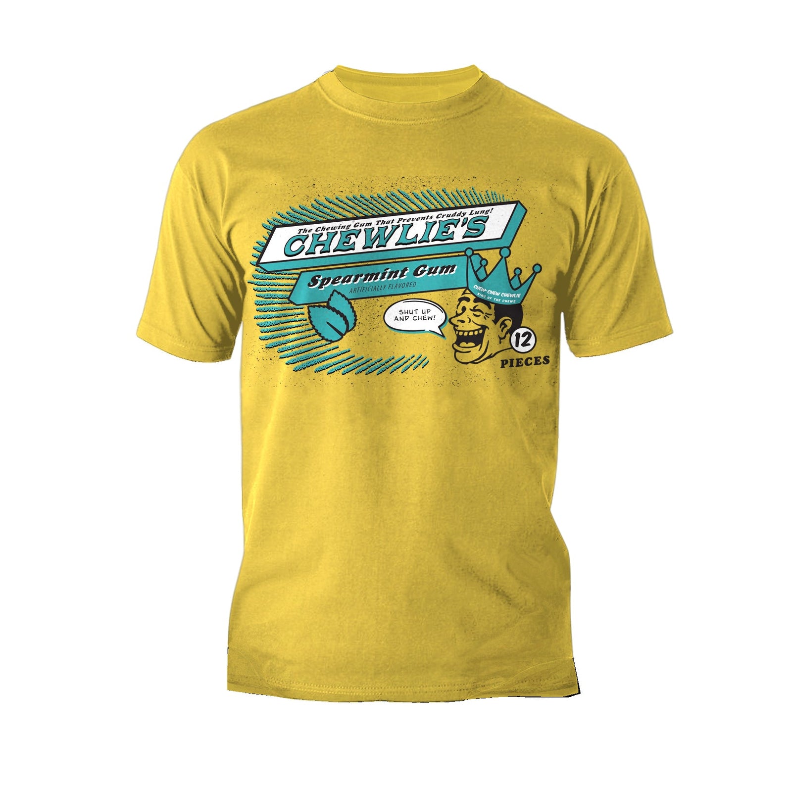 Kevin Smith Clerks 3 Chewlie's Spearmint Gum Vintage Logo Official Men's T-Shirt