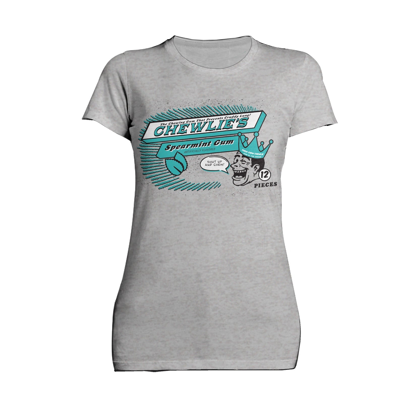Kevin Smith Clerks 3 Chewlie's Spearmint Gum Vintage Logo Official Women's T-Shirt