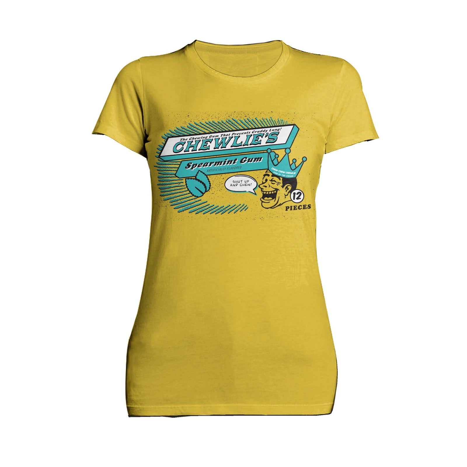 Kevin Smith Clerks 3 Chewlie's Spearmint Gum Vintage Logo Official Women's T-Shirt