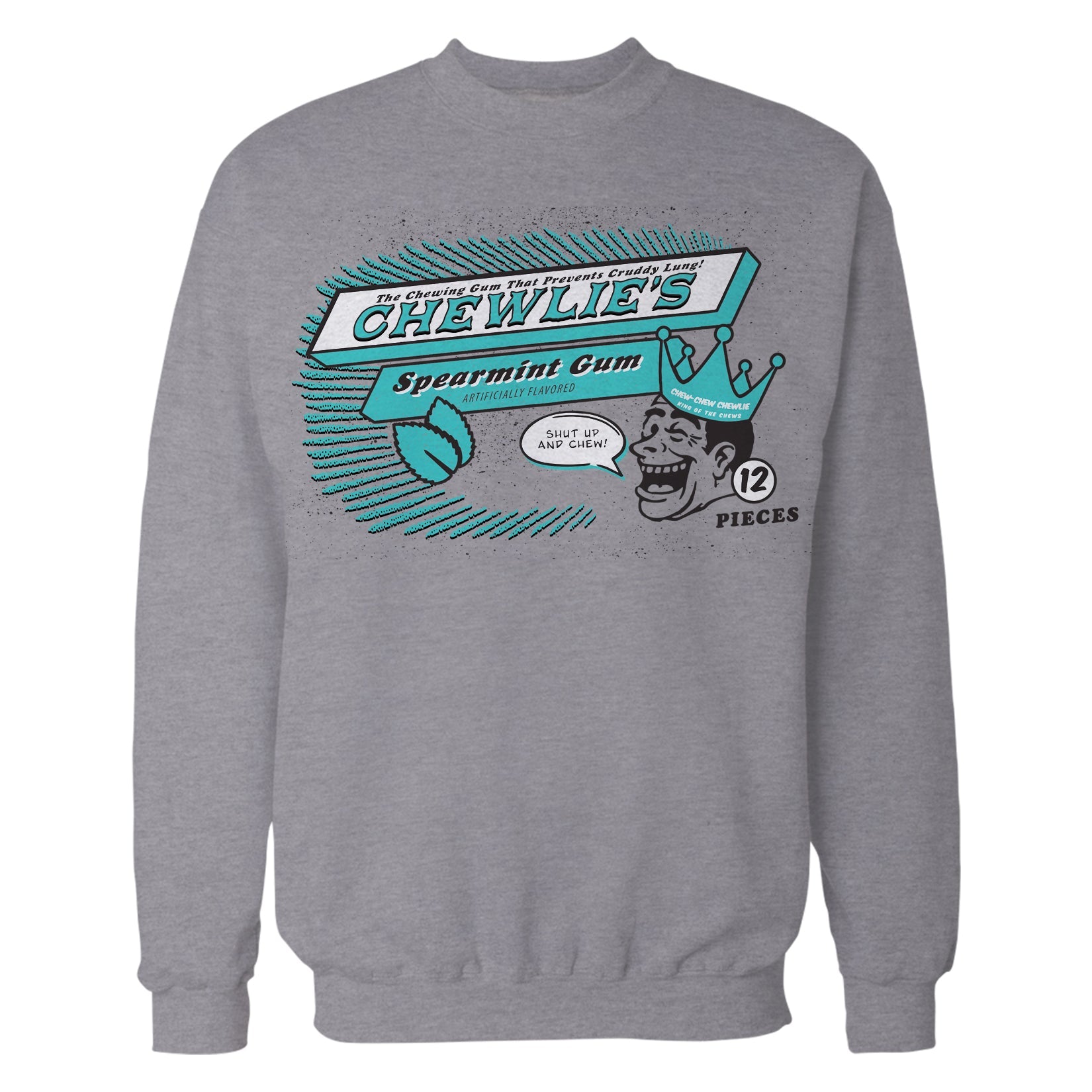 Kevin Smith Clerks 3 Chewlie's Spearmint Gum Vintage Logo Official Sweatshirt