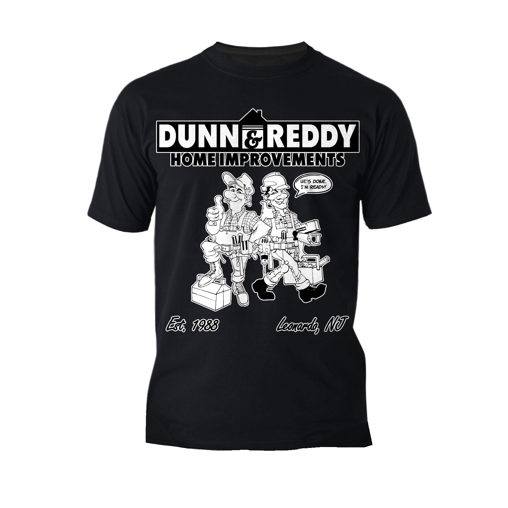 Kevin Smith Clerks 3 Dunn & Ready Roofing Splash Official Men's T-Shirt