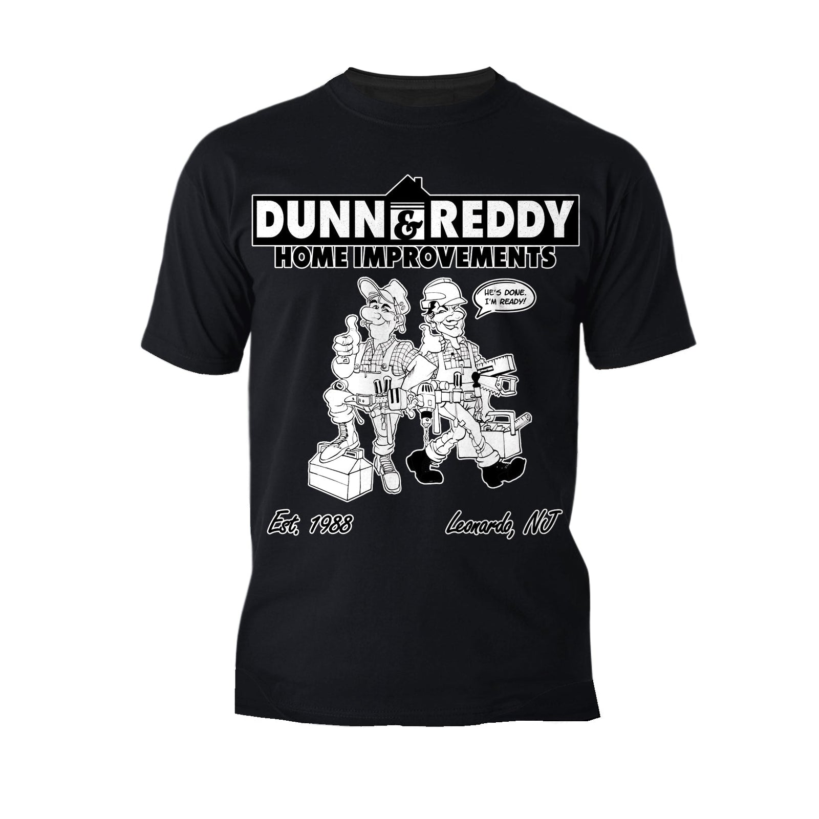 Kevin Smith Clerks 3 Dunn & Ready Roofing Splash Official Men's T-Shirt