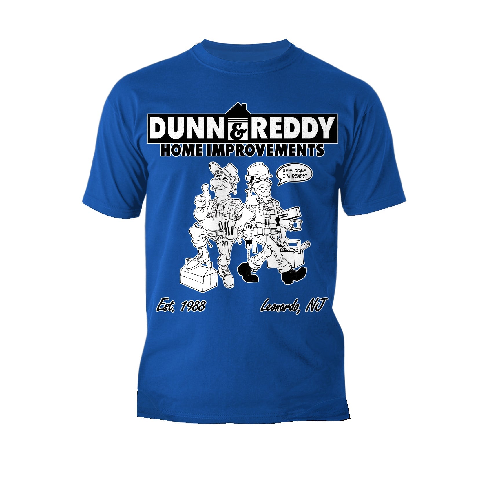 Kevin Smith Clerks 3 Dunn & Ready Roofing Splash Official Men's T-Shirt