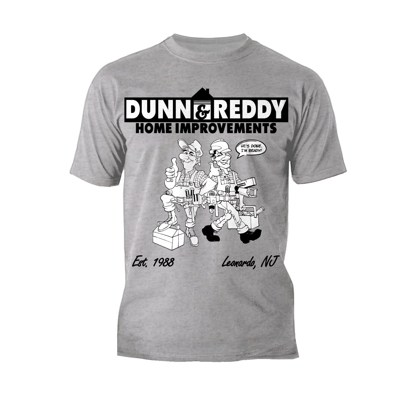 Kevin Smith Clerks 3 Dunn & Ready Roofing Splash Official Men's T-Shirt