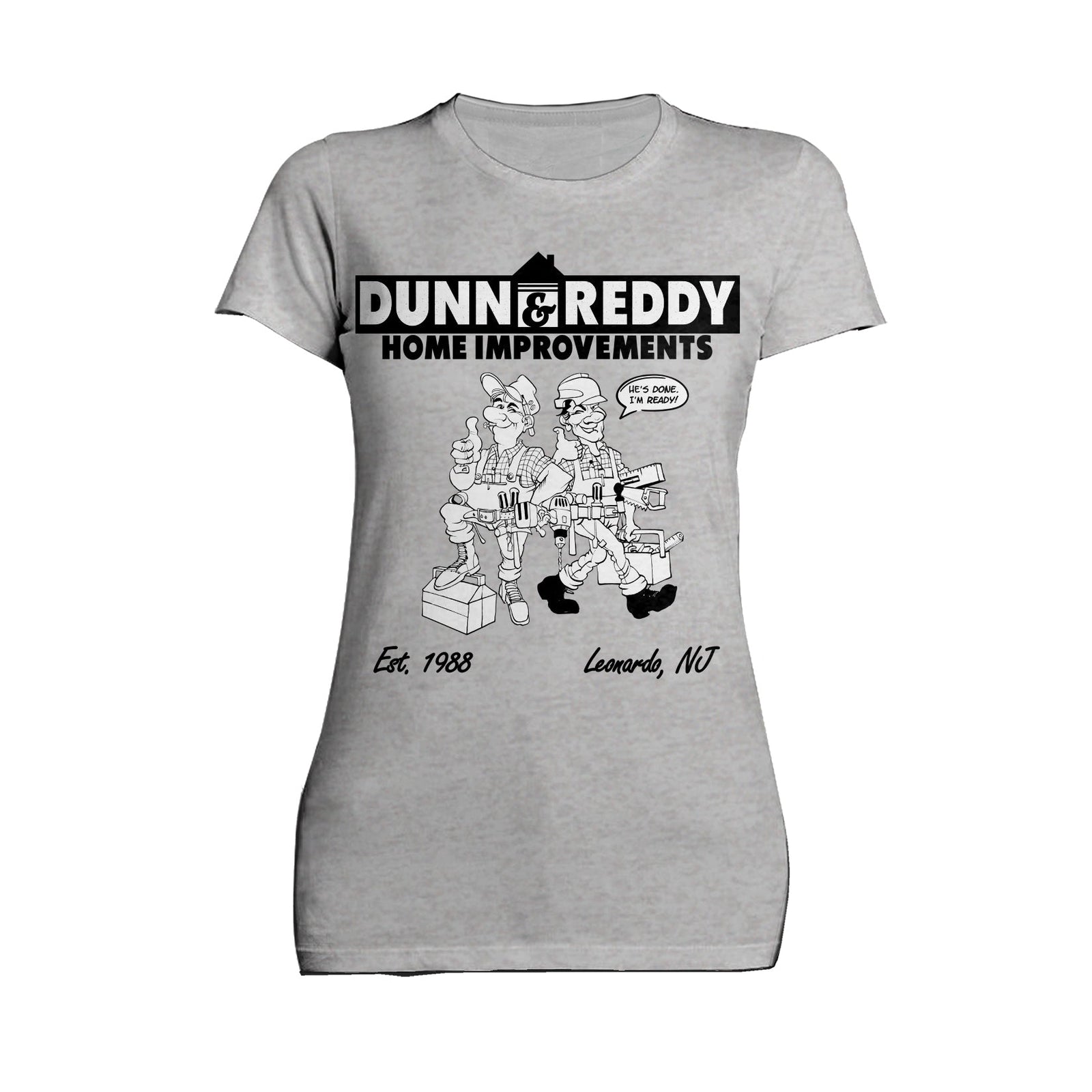 Kevin Smith Clerks 3 Dunn & Ready Roofing Splash Official Women's T-Shirt