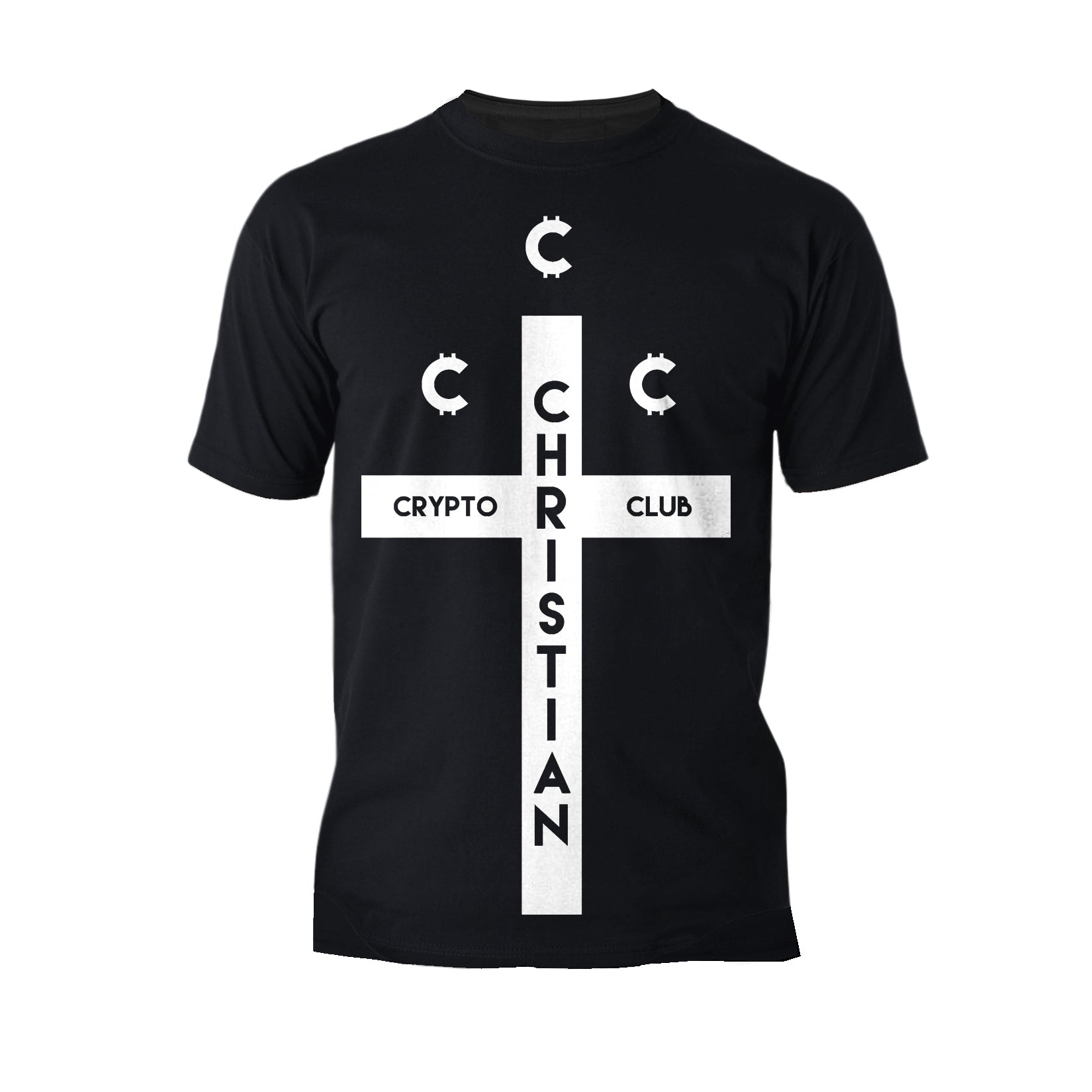 Kevin Smith Clerks 3 Elias Christian Crypto Club Logo Official Men's T-Shirt