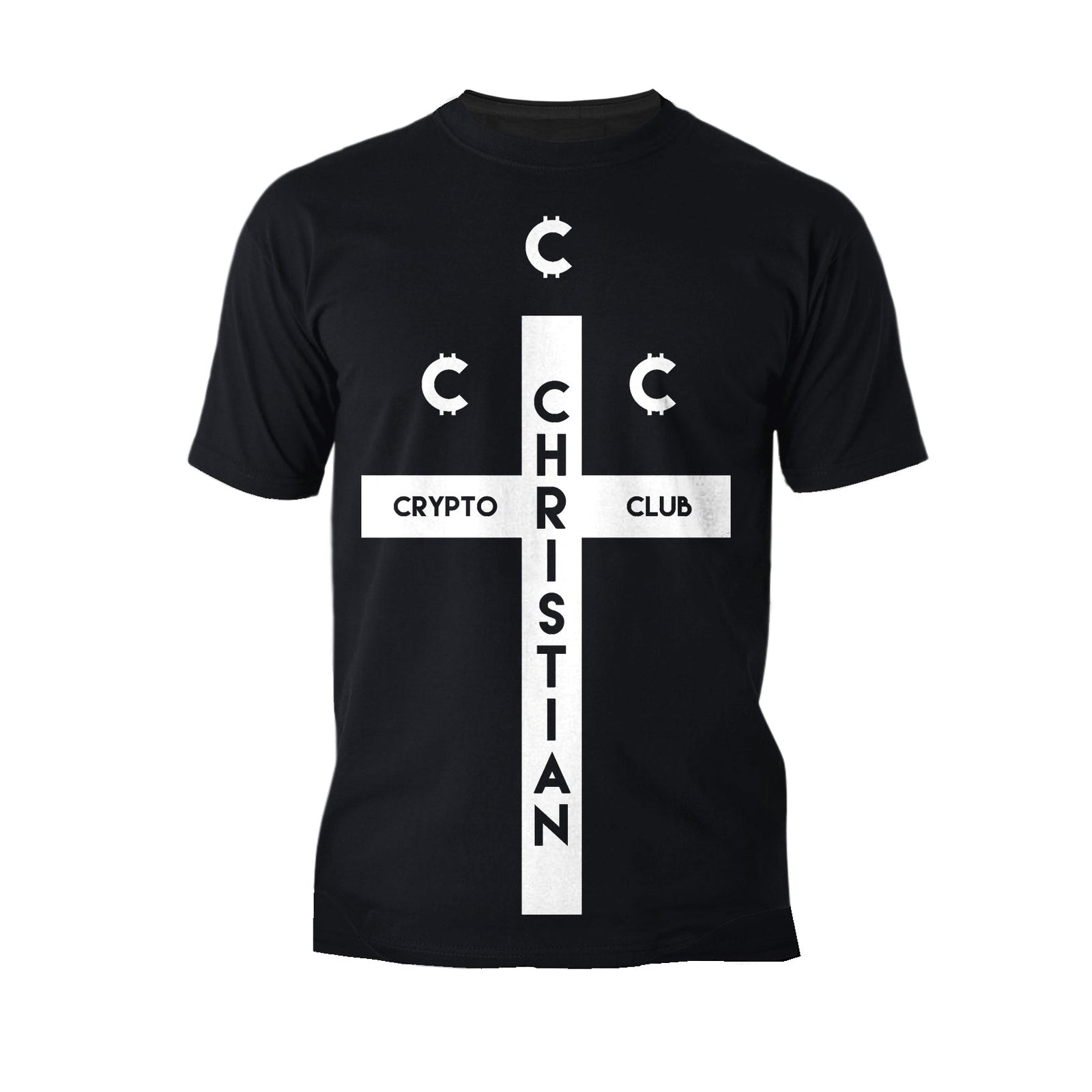 Kevin Smith Clerks 3 Elias Christian Crypto Club Logo Official Men's T-Shirt