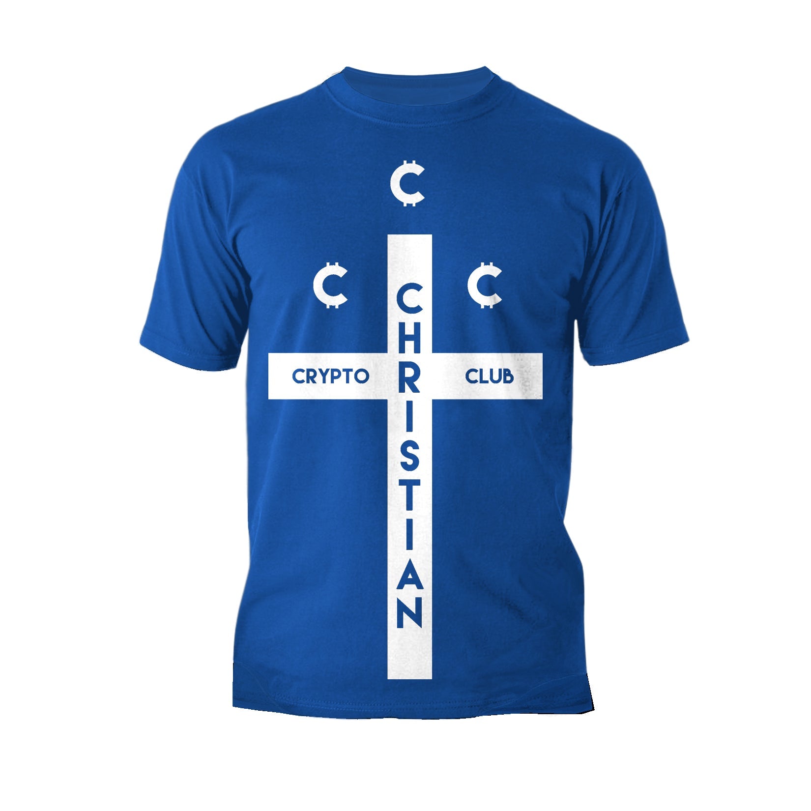 Kevin Smith Clerks 3 Elias Christian Crypto Club Logo Official Men's T-Shirt