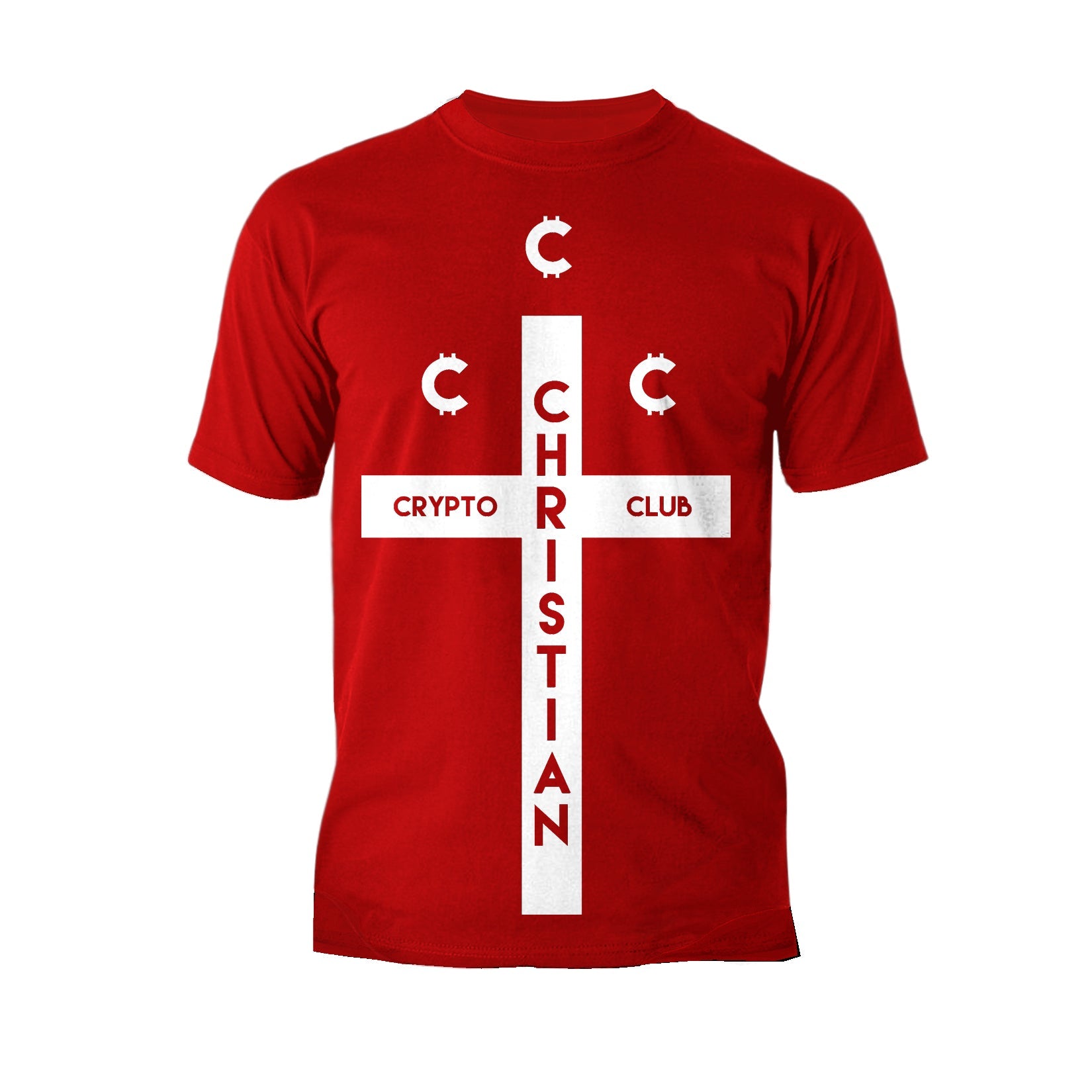 Kevin Smith Clerks 3 Elias Christian Crypto Club Logo Official Men's T-Shirt