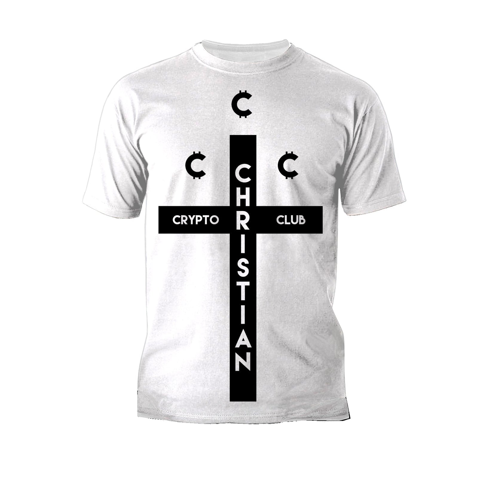 Kevin Smith Clerks 3 Elias Christian Crypto Club Logo Official Men's T-Shirt