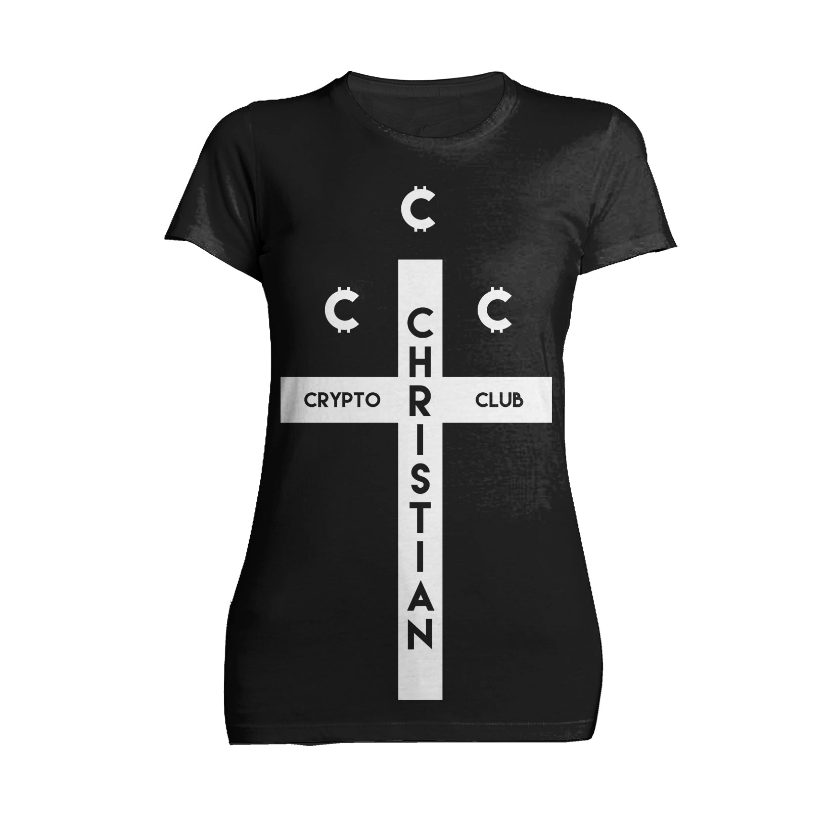 Kevin Smith Clerks 3 Elias Christian Crypto Club Logo Official Women's T-Shirt