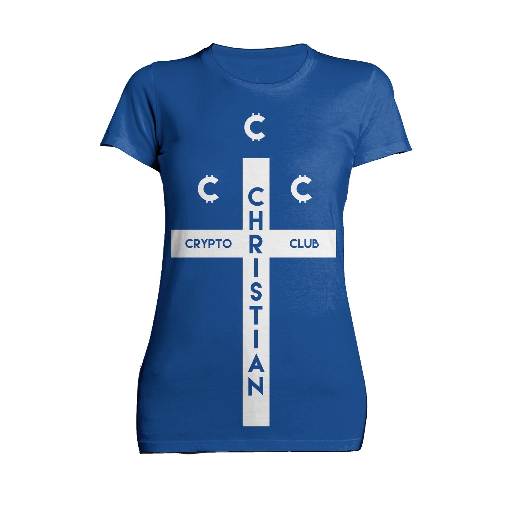 Kevin Smith Clerks 3 Elias Christian Crypto Club Logo Official Women's T-Shirt
