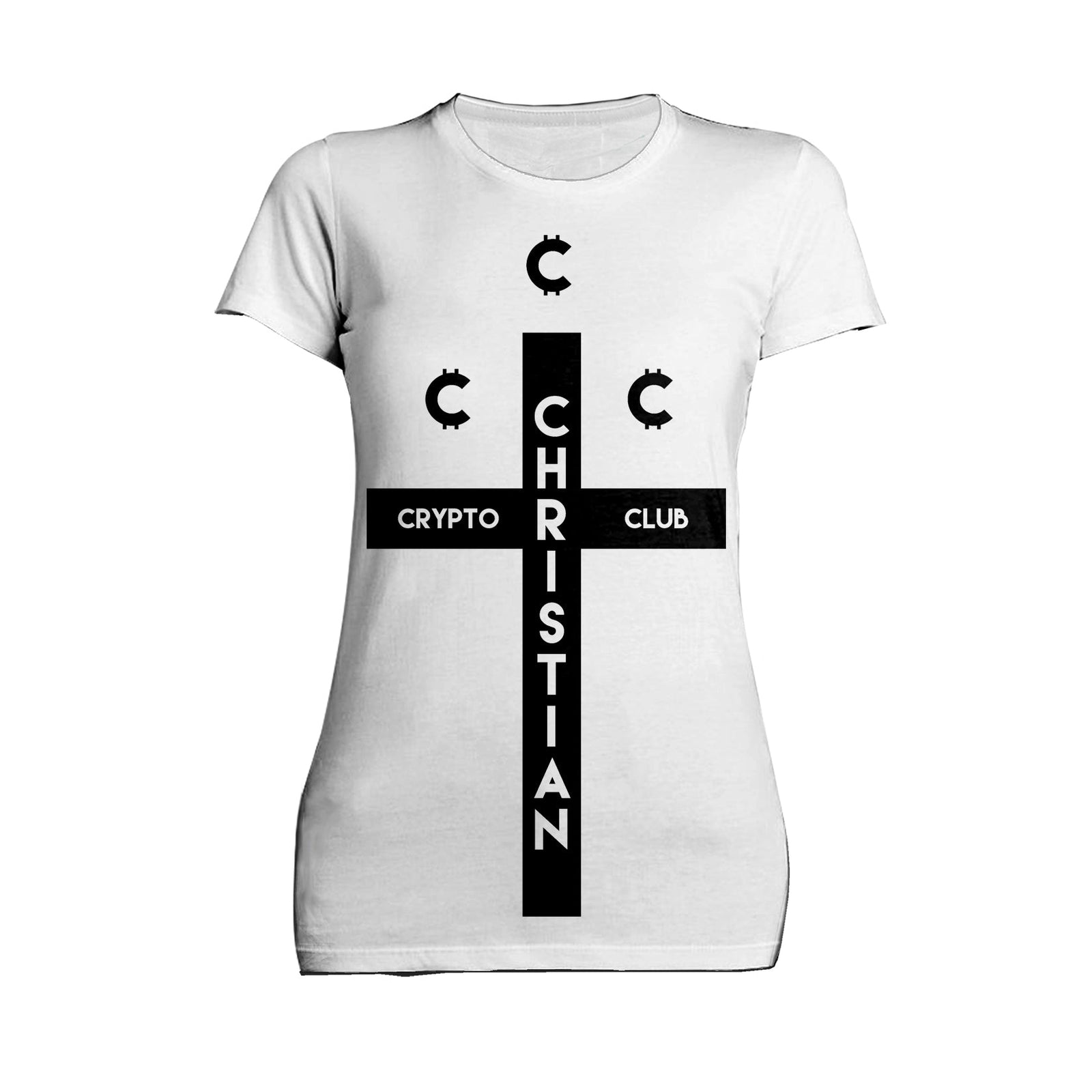Kevin Smith Clerks 3 Elias Christian Crypto Club Logo Official Women's T-Shirt