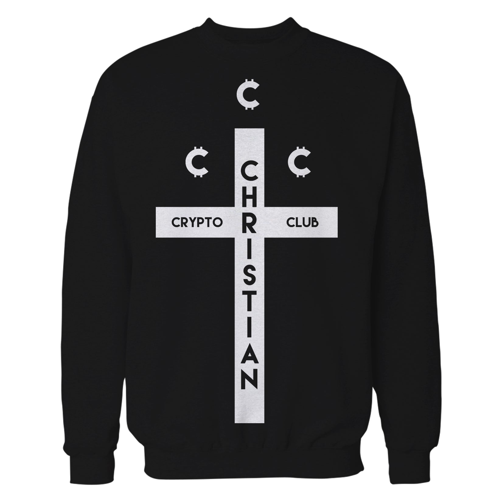 Kevin Smith Clerks 3 Elias Christian Crypto Club Logo Official Sweatshirt