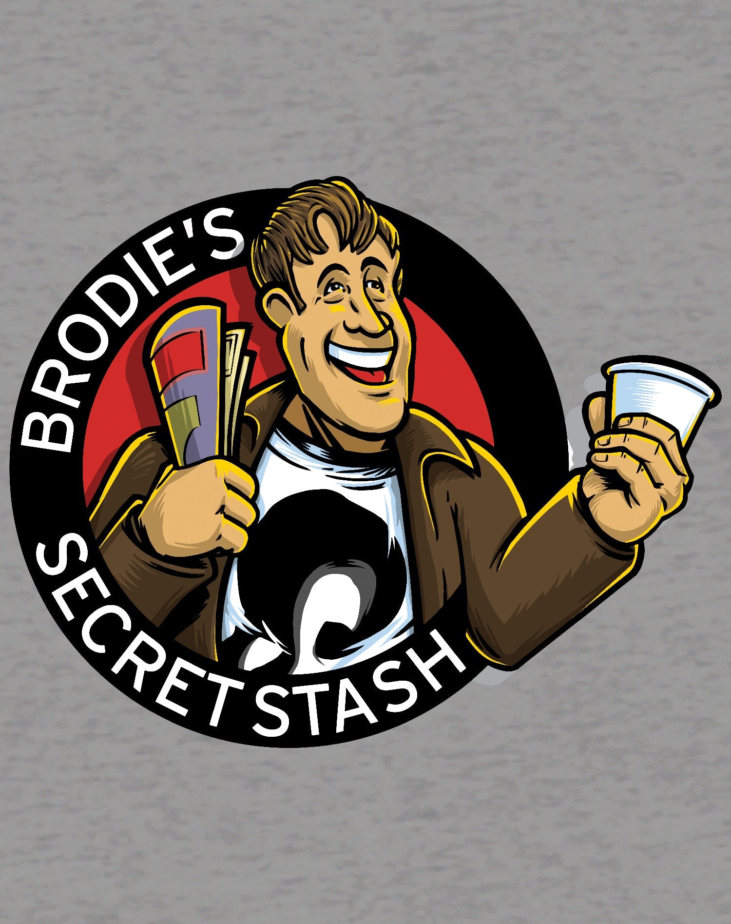 Kevin Smith Jay & Silent Bob Reboot Brodie's Secret Stash Comic Book Store Logo Official Sweatshirt