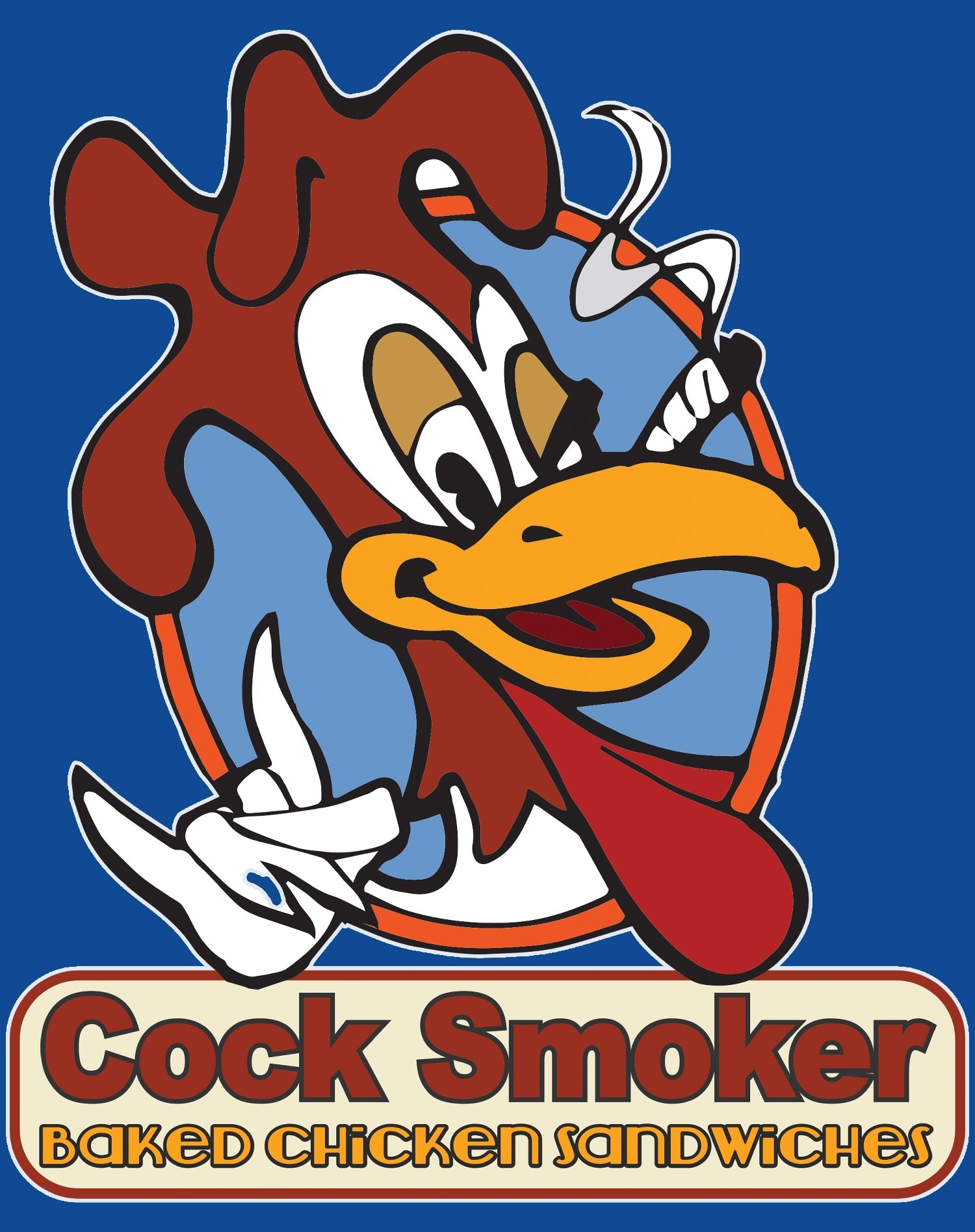Kevin Smith Jay & Silent Bob Reboot Cock Smoker Baked Chicken  Sandwiches Logo Official Women's T-Shirt