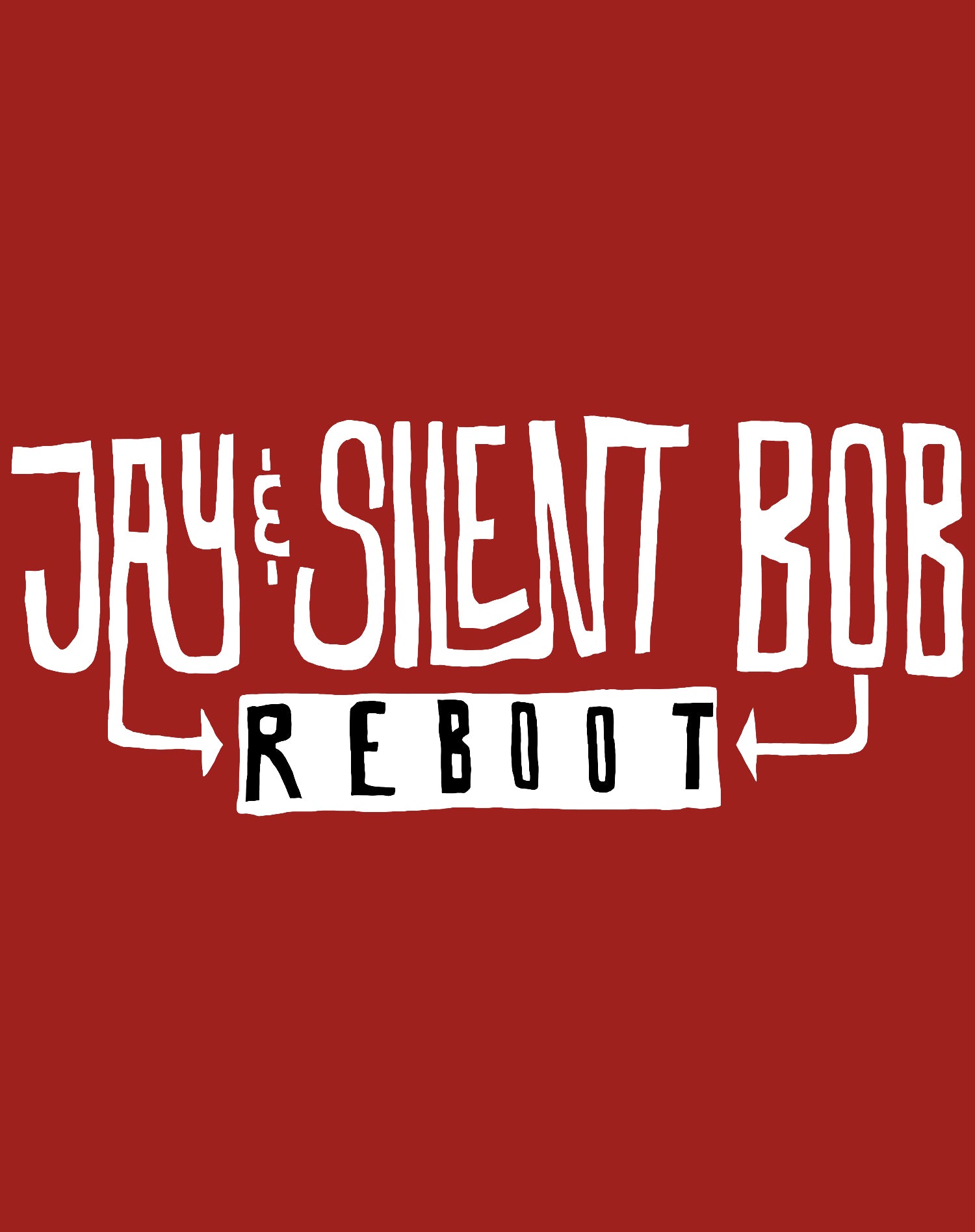 Kevin Smith Jay & Silent Bob Reboot Movie Logo Official Women's T-Shirt