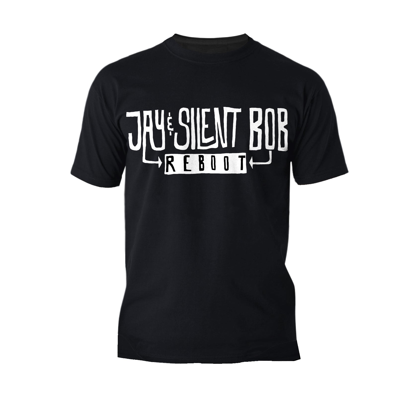 Kevin Smith Jay & Silent Bob Reboot Movie Logo Official Men's T-Shirt