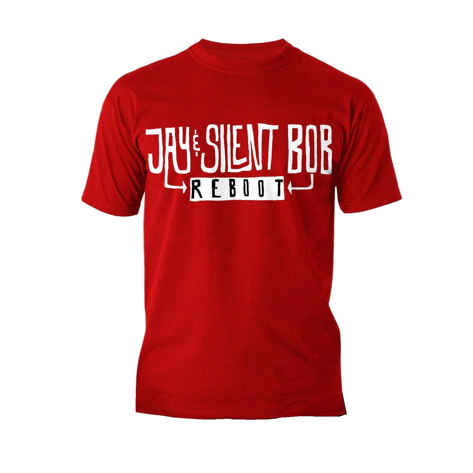Kevin Smith Jay & Silent Bob Reboot Movie Logo Official Men's T-Shirt