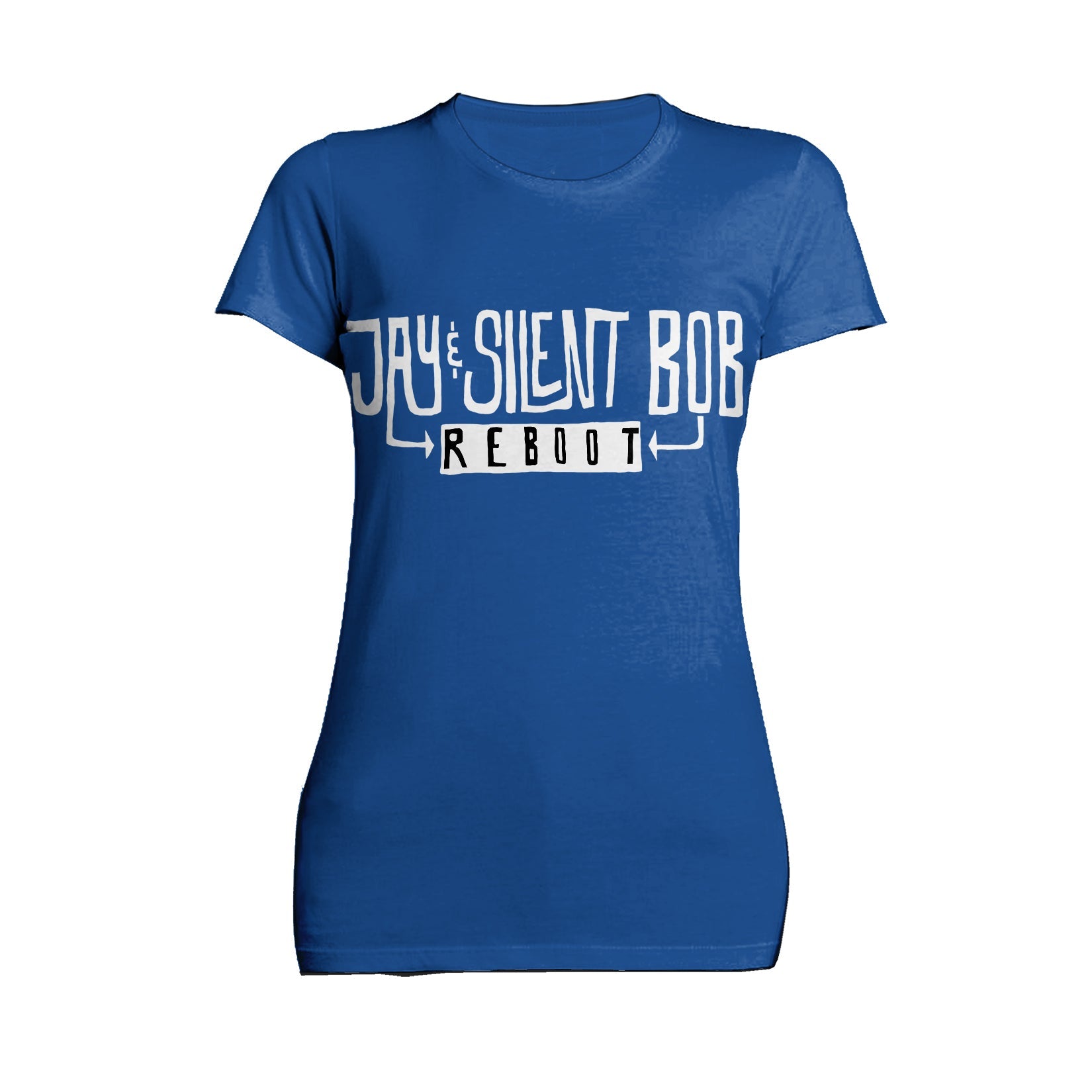 Kevin Smith Jay & Silent Bob Reboot Movie Logo Official Women's T-Shirt