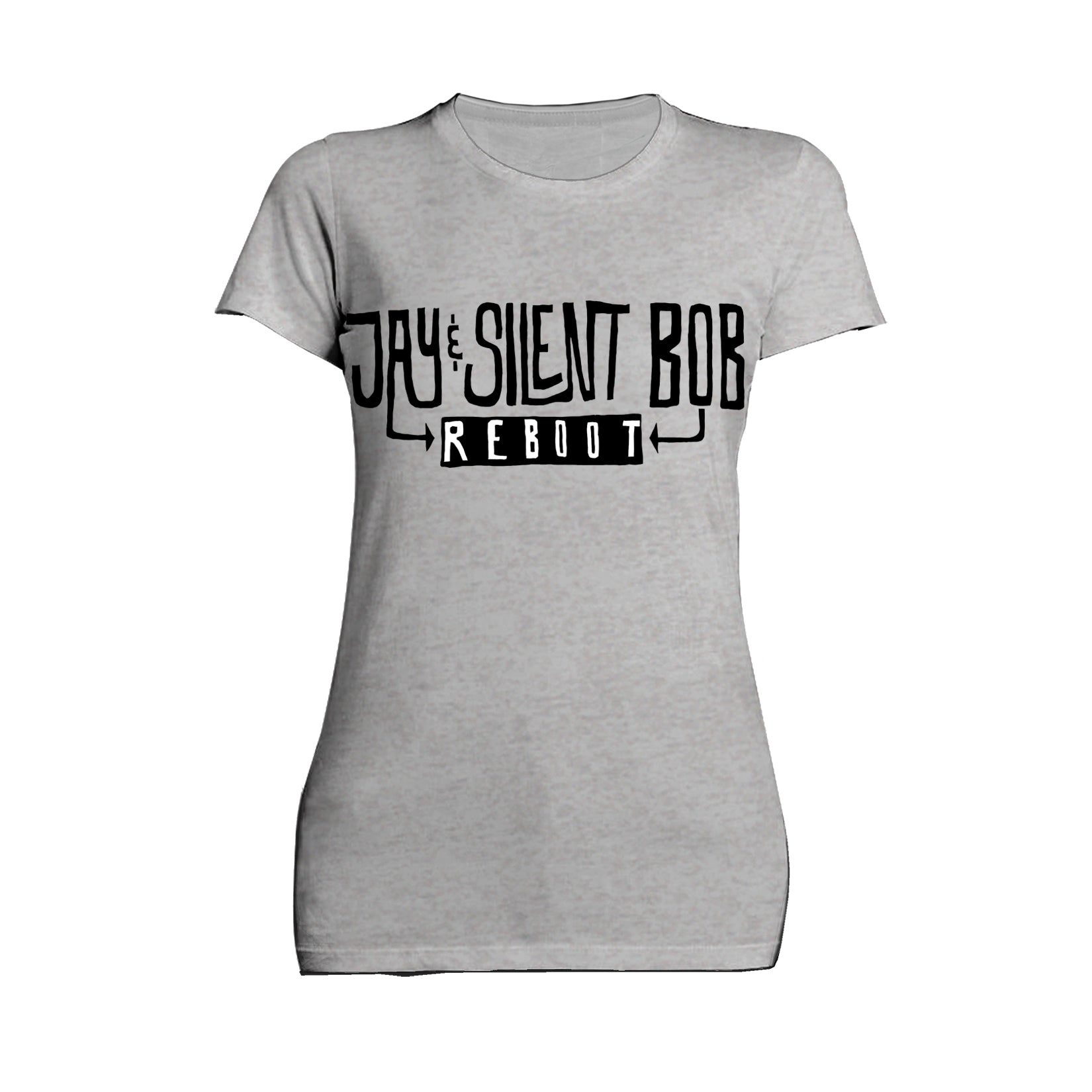 Kevin Smith Jay & Silent Bob Reboot Movie Logo Official Women's T-Shirt