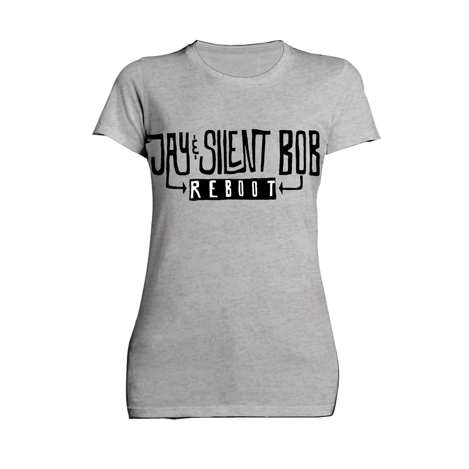 Kevin Smith Jay & Silent Bob Reboot Movie Logo Official Women's T-Shirt