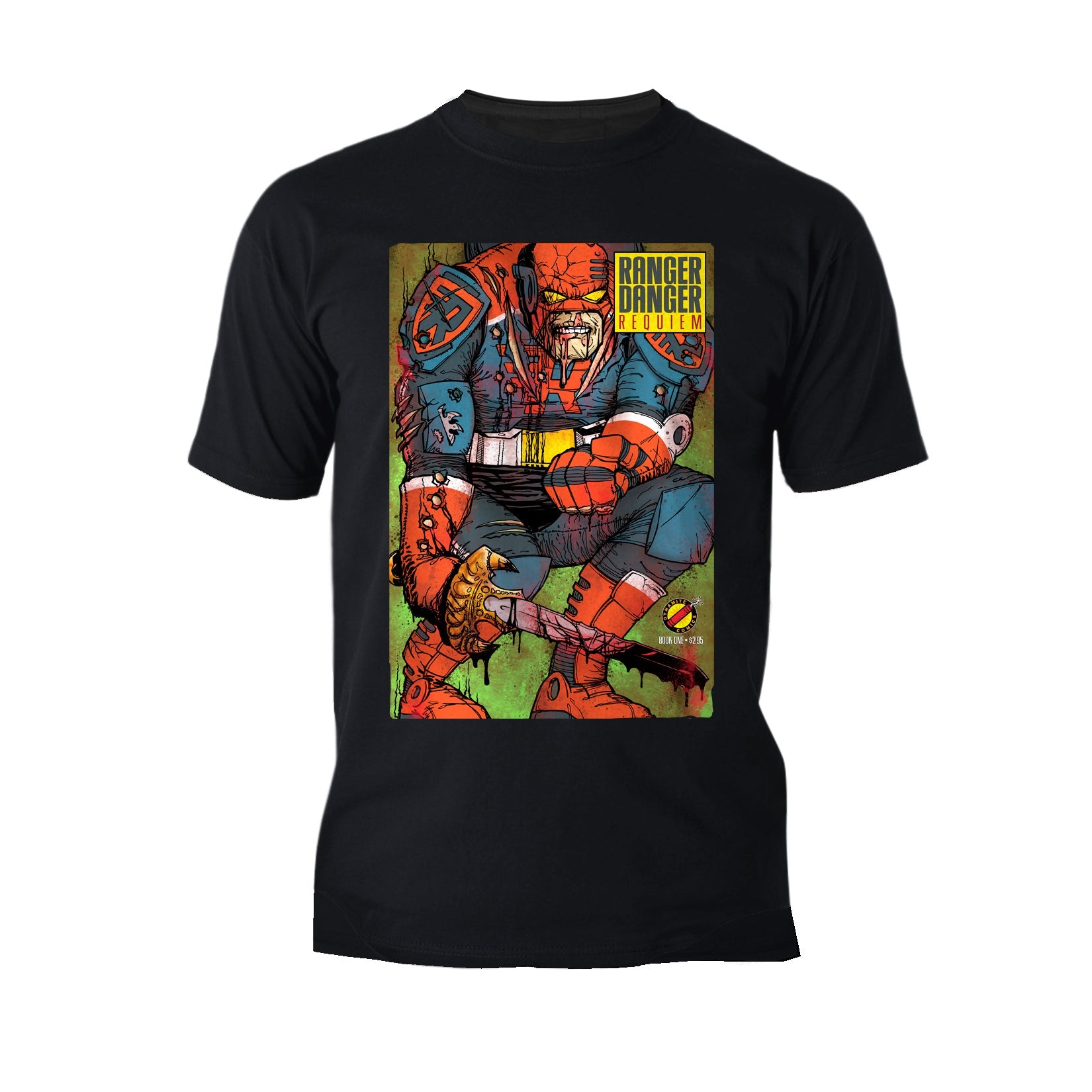Kevin Smith Jay & Silent Bob Reboot Ranger Danger Requiem Comic Official Men's T-Shirt