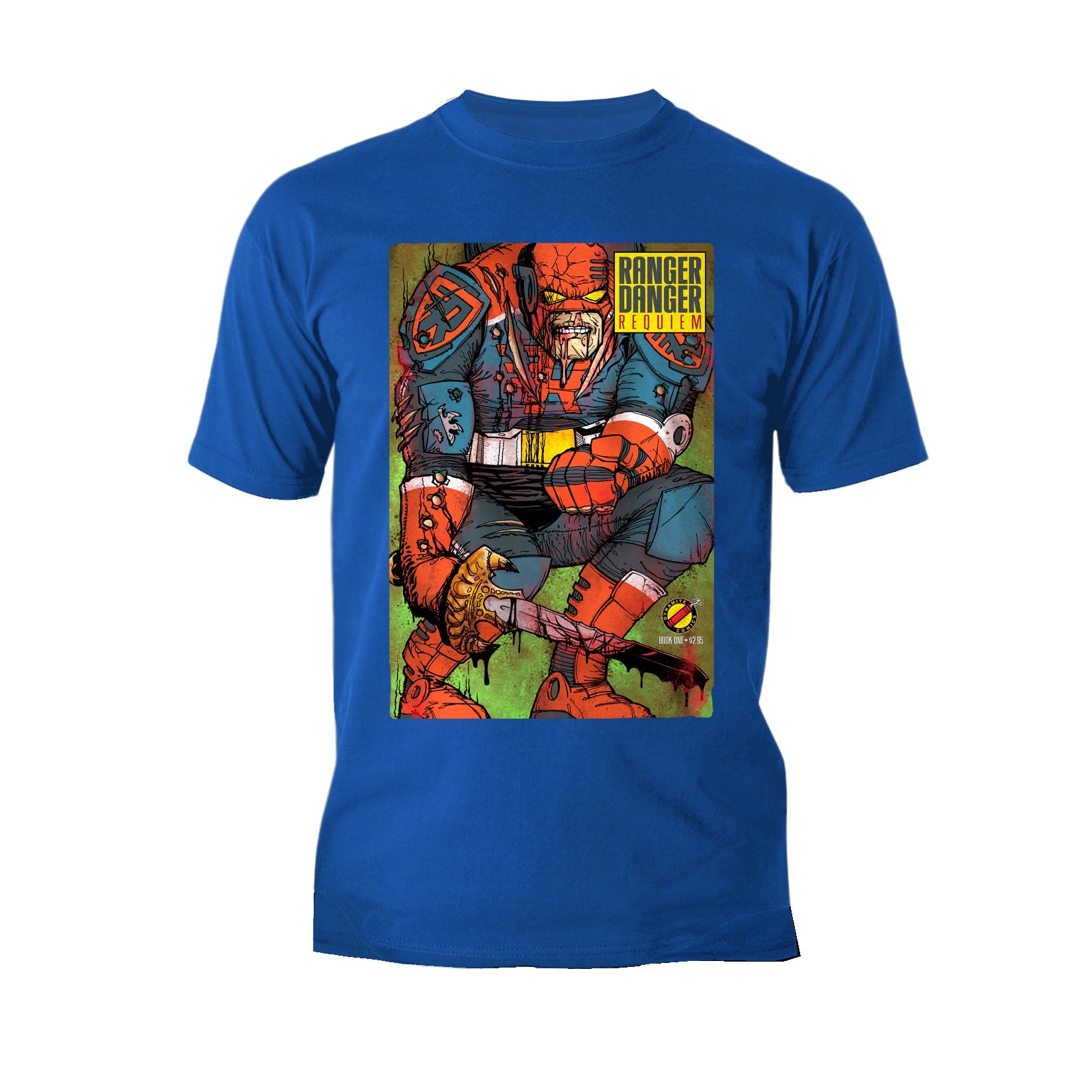 Kevin Smith Jay & Silent Bob Reboot Ranger Danger Requiem Comic Official Men's T-Shirt