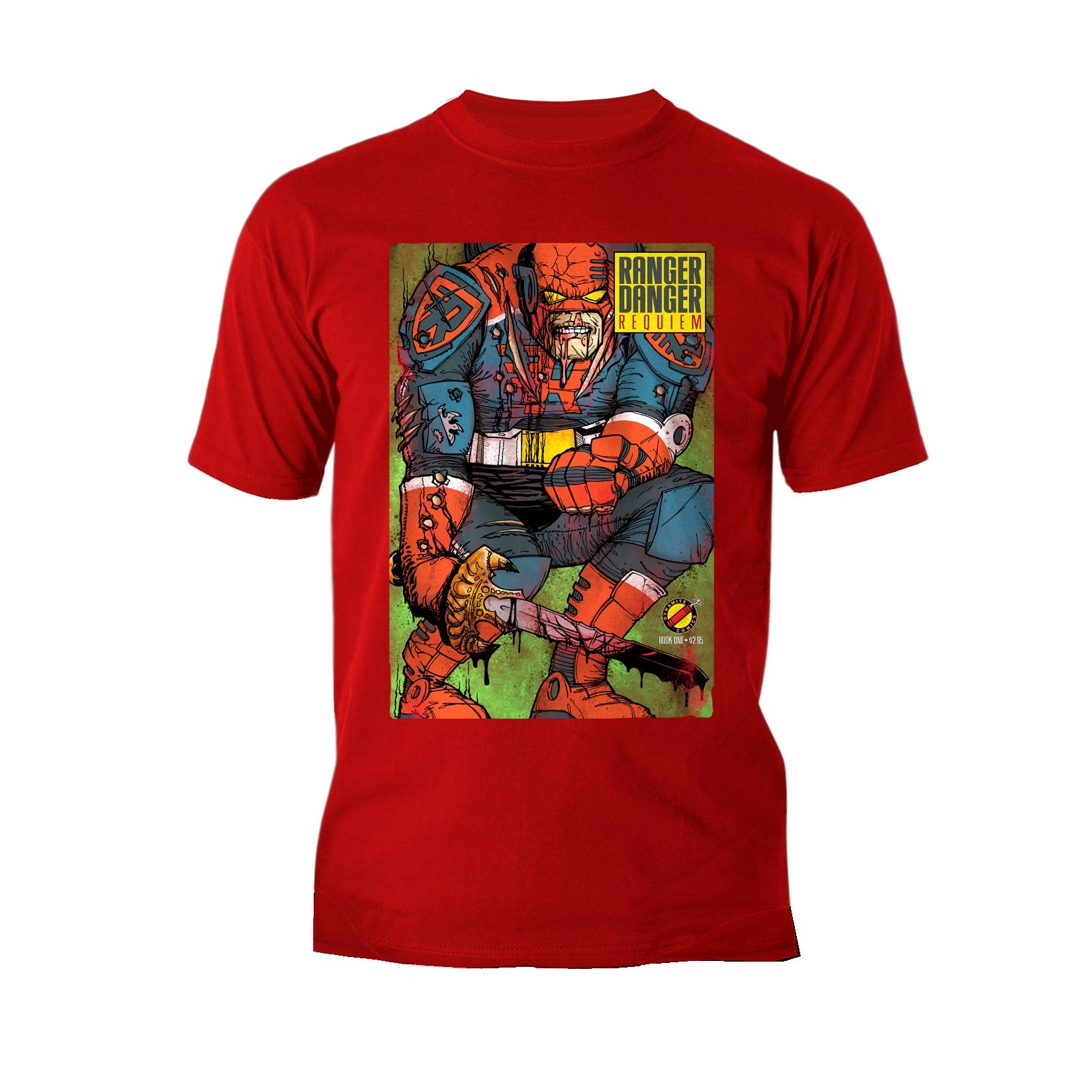 Kevin Smith Jay & Silent Bob Reboot Ranger Danger Requiem Comic Official Men's T-Shirt