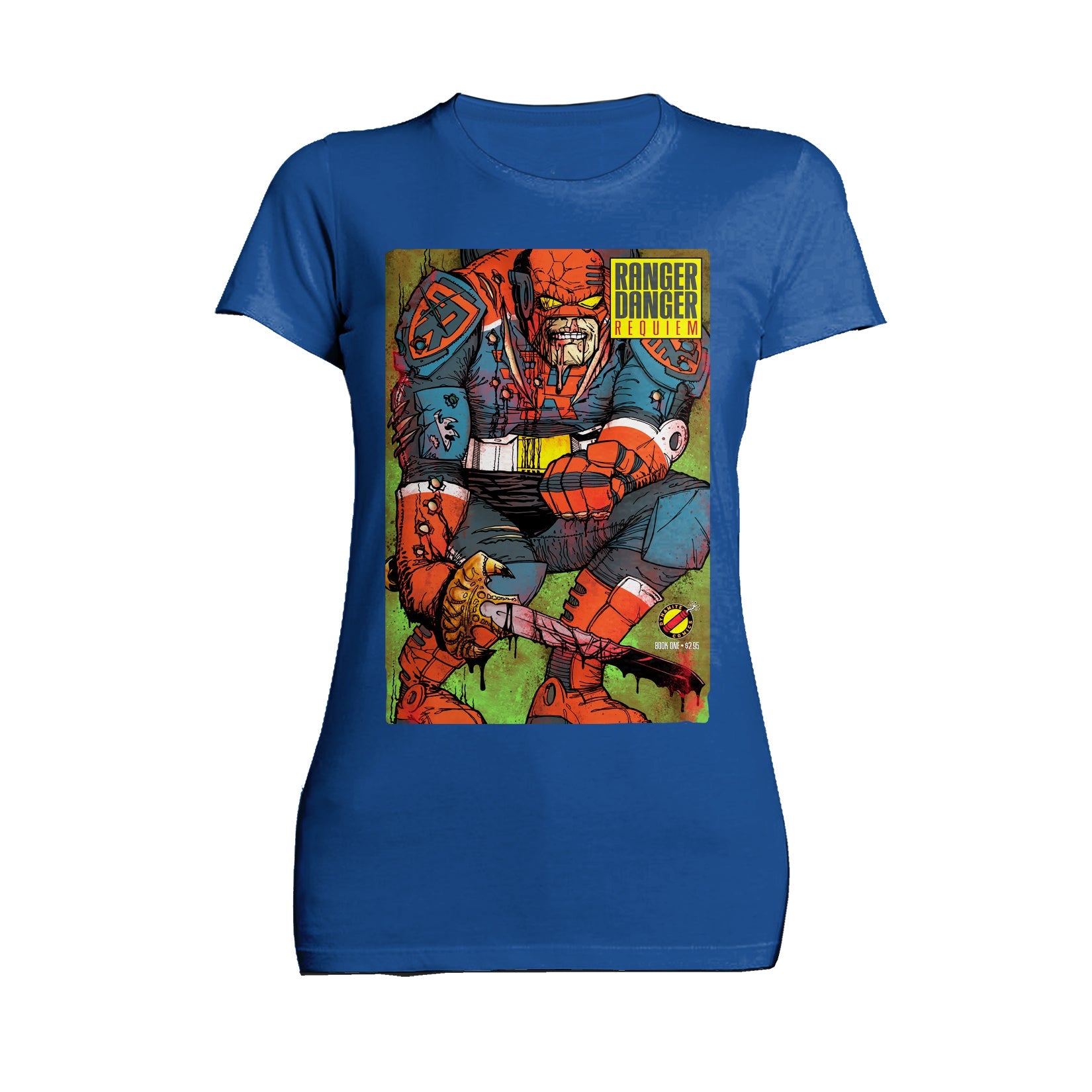 Kevin Smith Jay & Silent Bob Reboot Ranger Danger Requiem Comic Official Women's T-Shirt