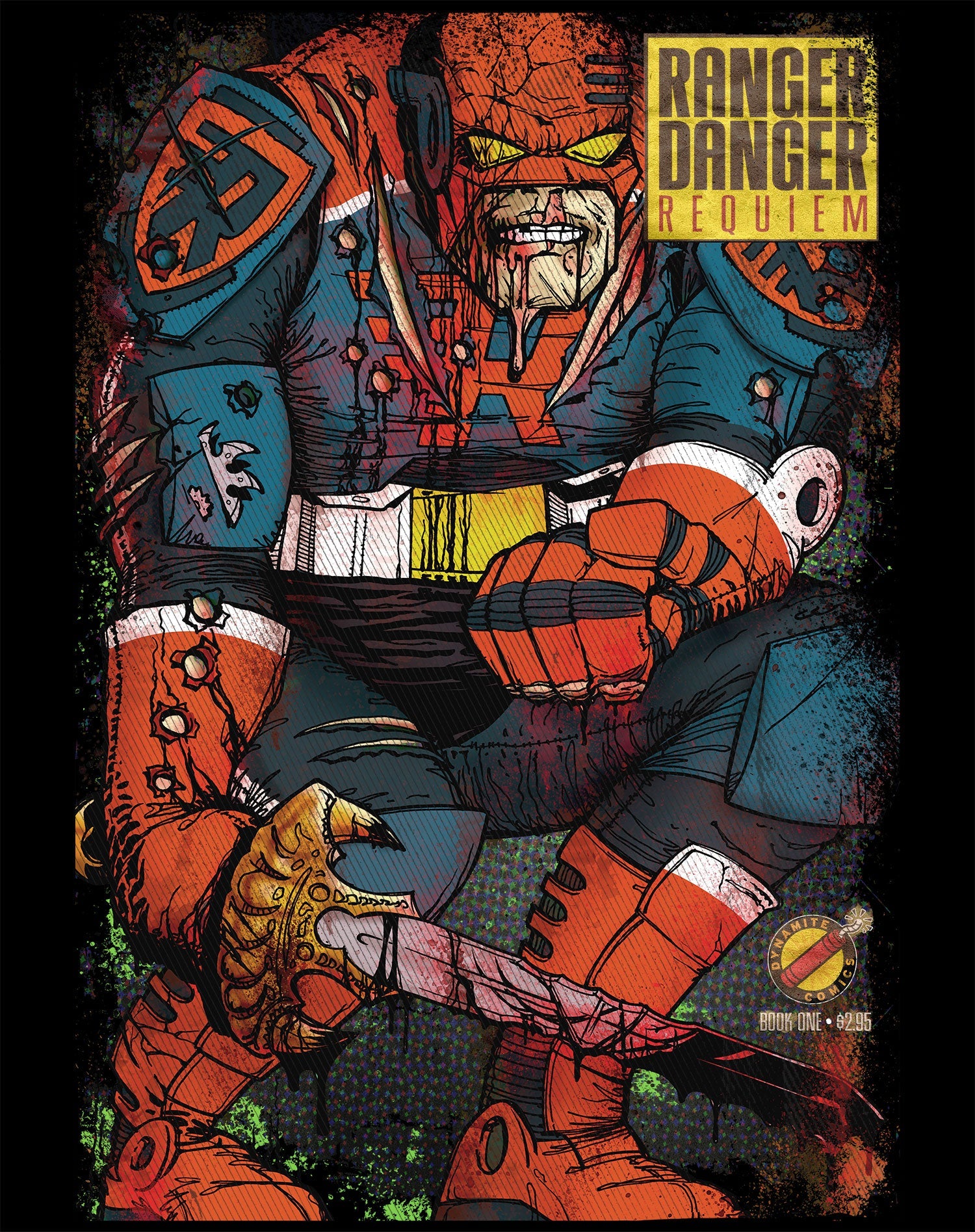 Kevin Smith Jay & Silent Bob Reboot Ranger Danger Requiem Comic LDN Variant Official Women's T-Shirt