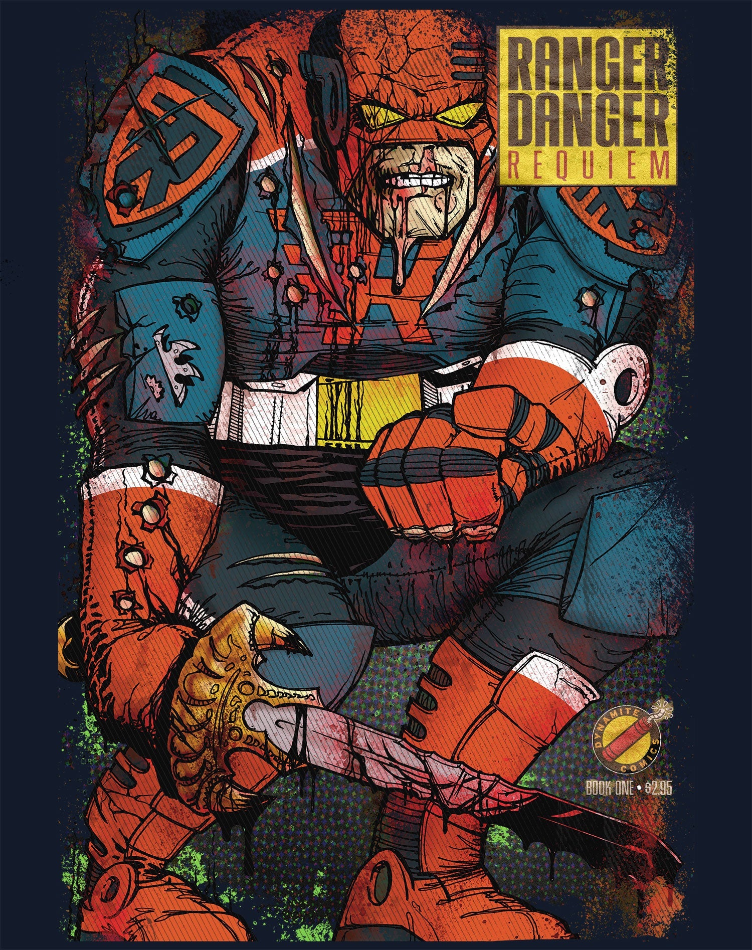 Kevin Smith Jay & Silent Bob Reboot Ranger Danger Requiem Comic LDN Variant Official Women's T-Shirt
