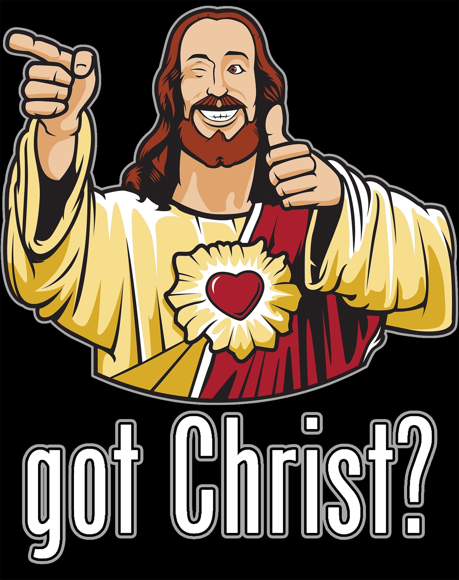 Kevin Smith View Askewniverse Buddy Christ Got Finger Guns Classic Official Women's T-Shirt